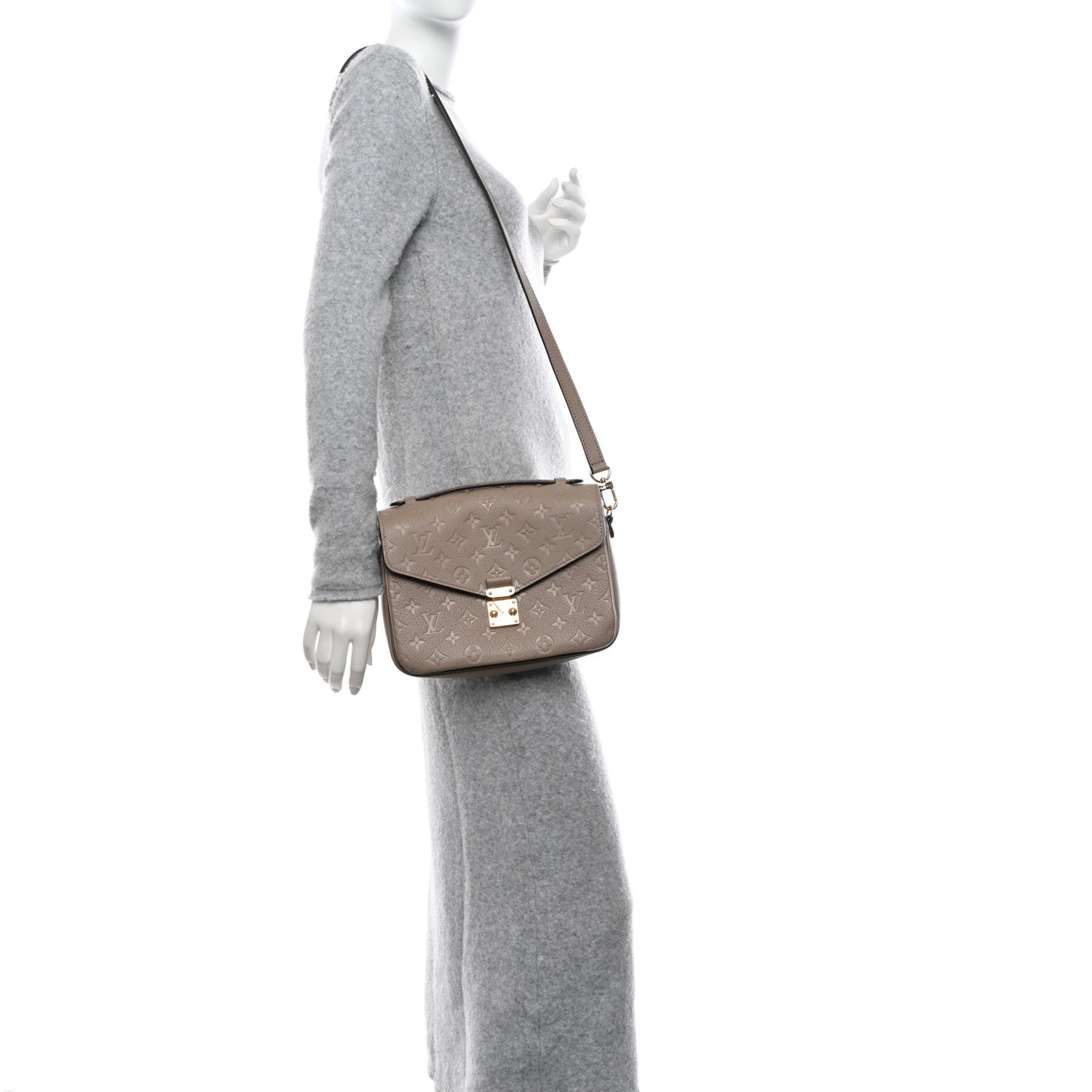 Empreinte Pochette Metis Tourterelle