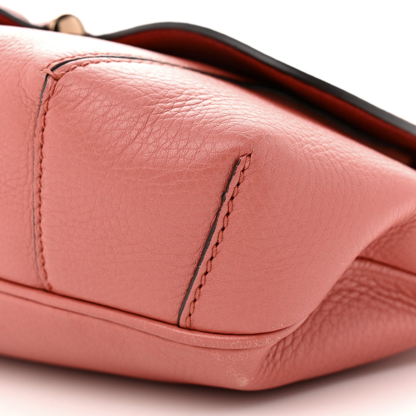 Calfskin Medium Nouveau Fringe Shoulder Bag Pink