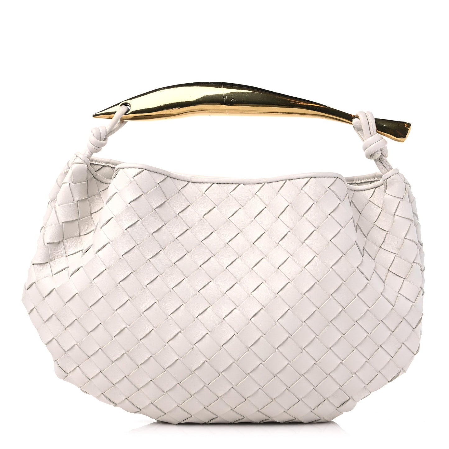 Nappa Intrecciato Sardine Bag Chalk