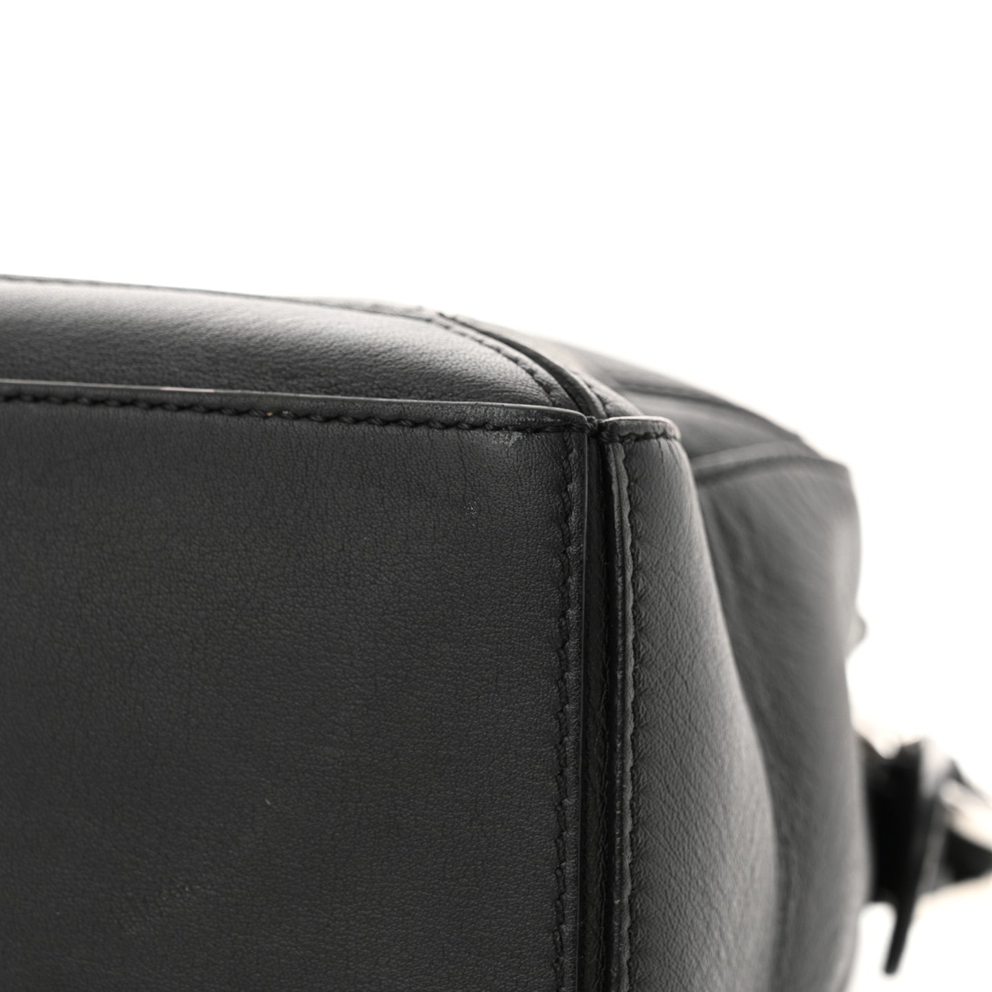 Calfskin Small Puzzle Bag Black