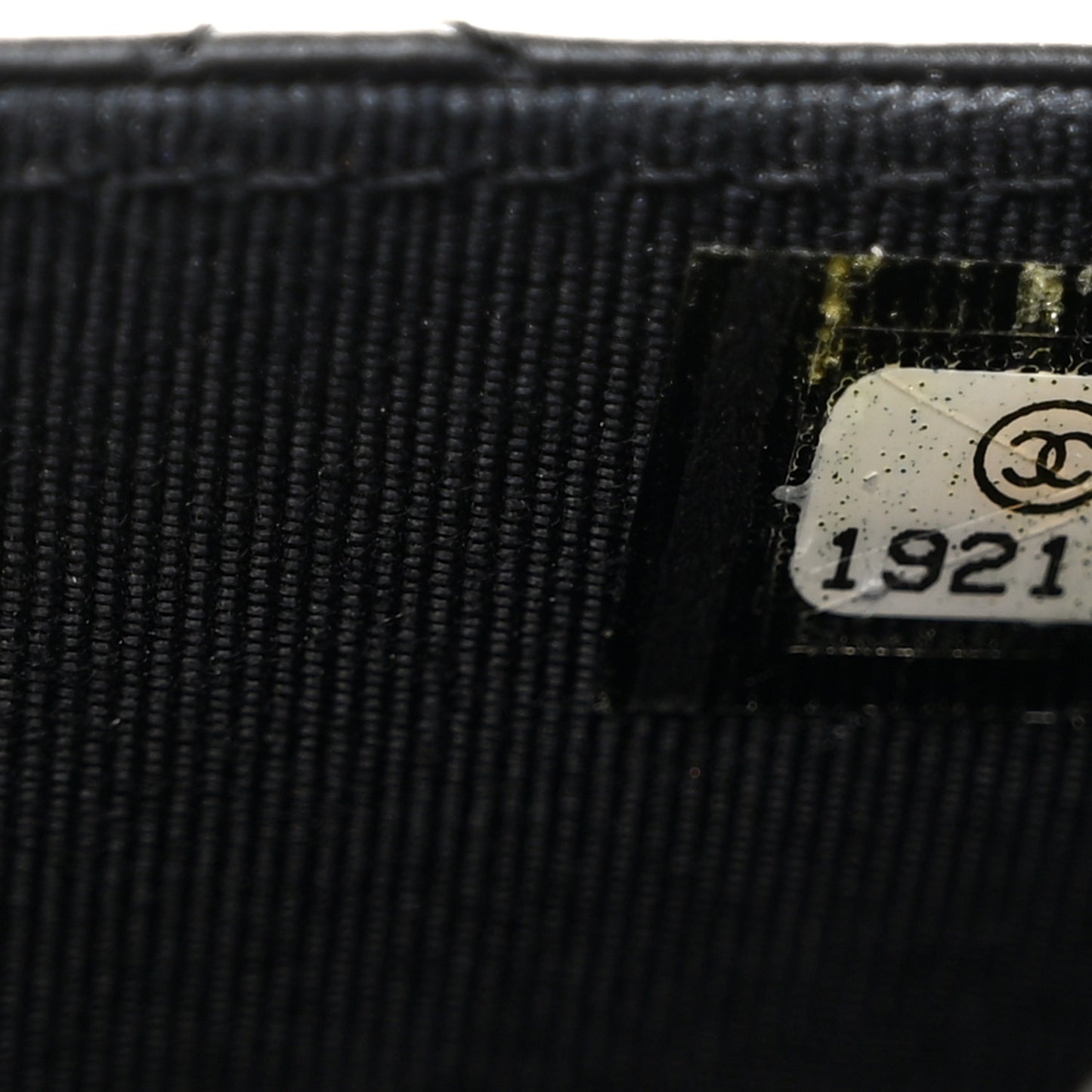 Aged Calfskin Quilted Reissue Wallet On Chain WOC Black