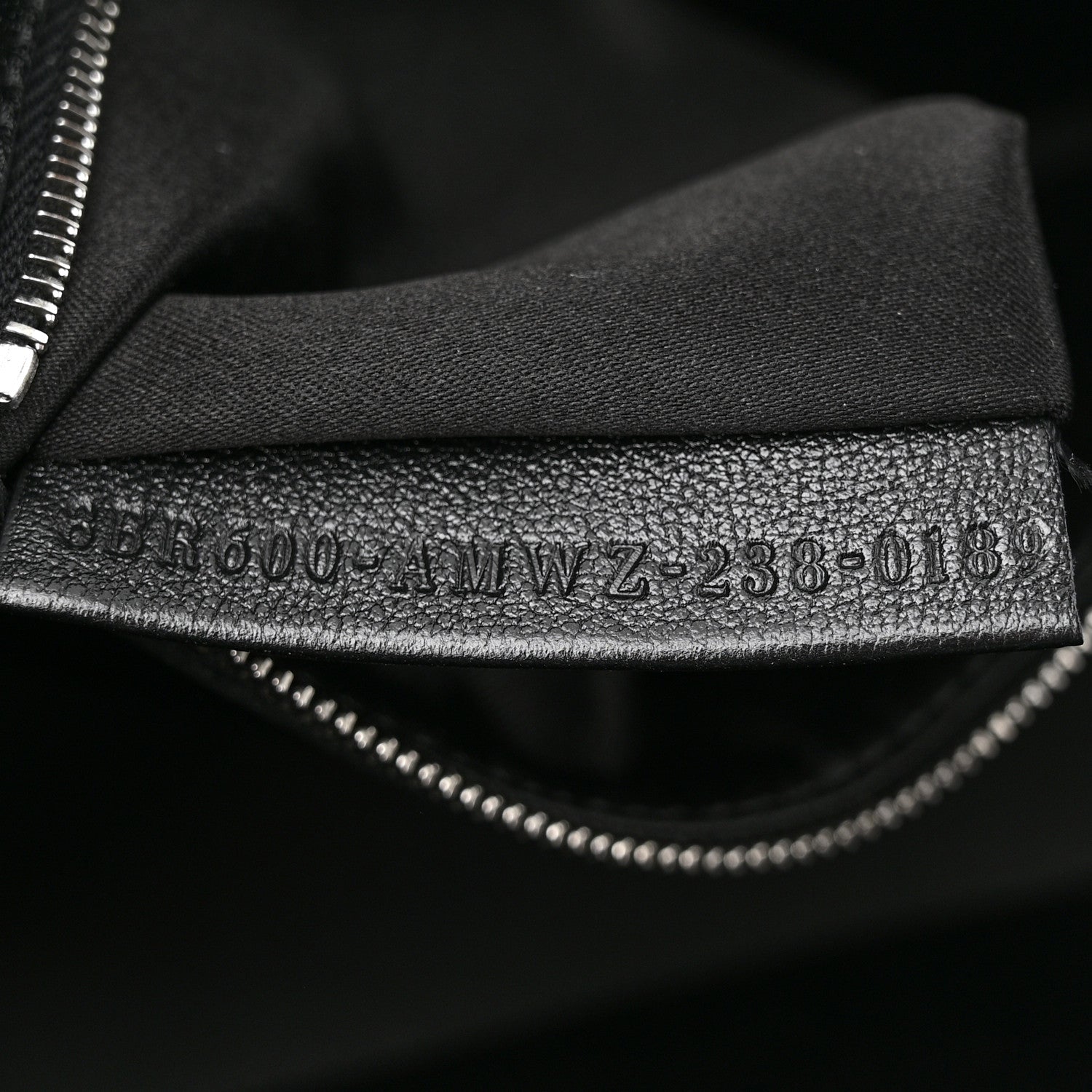 Fendi X MARC JACOBS Nappa Logo Medium Baguette Black 7 of 10