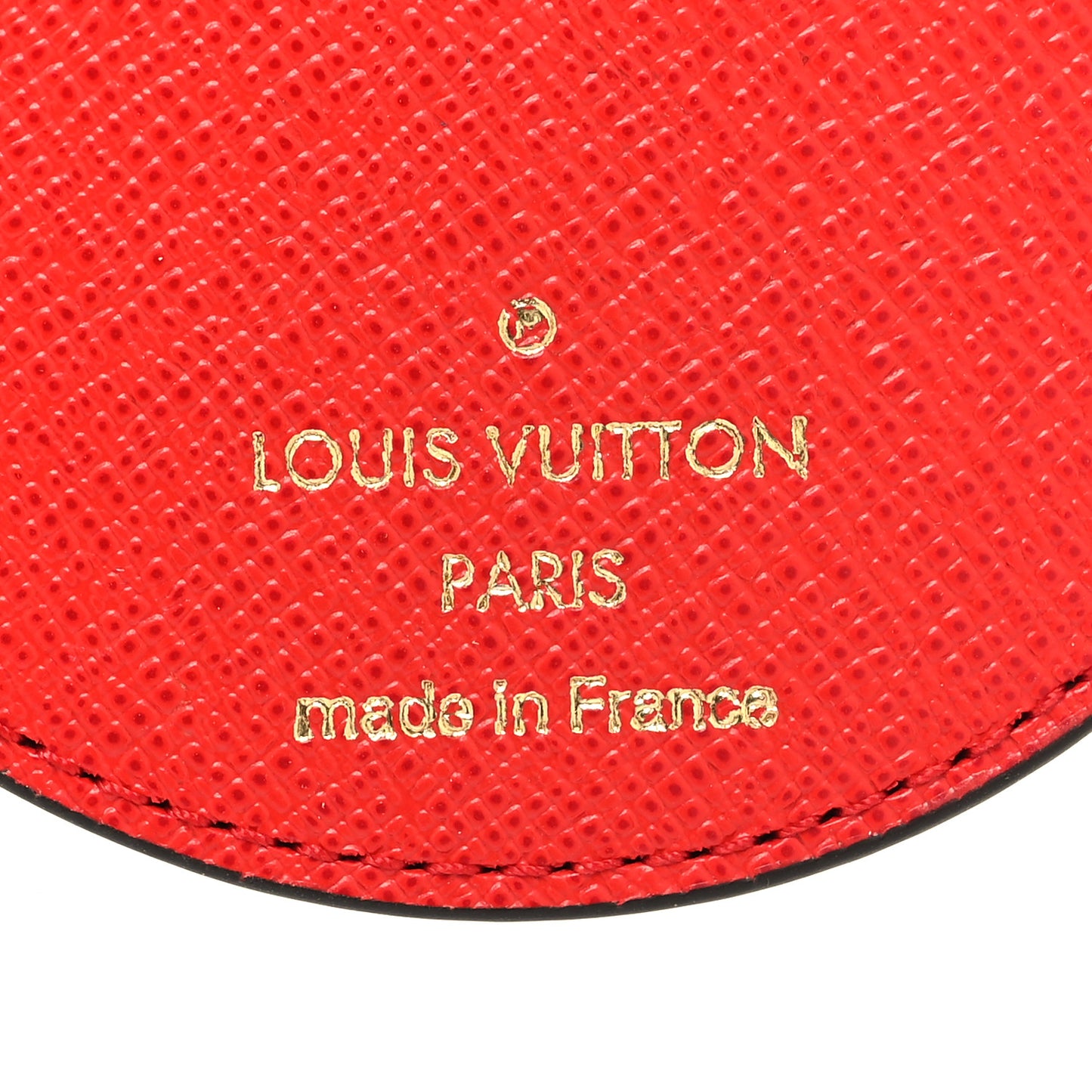 Monogram 2020 Christmas Animation Bumper Cars Bag Charm Key Ring Coquelicot