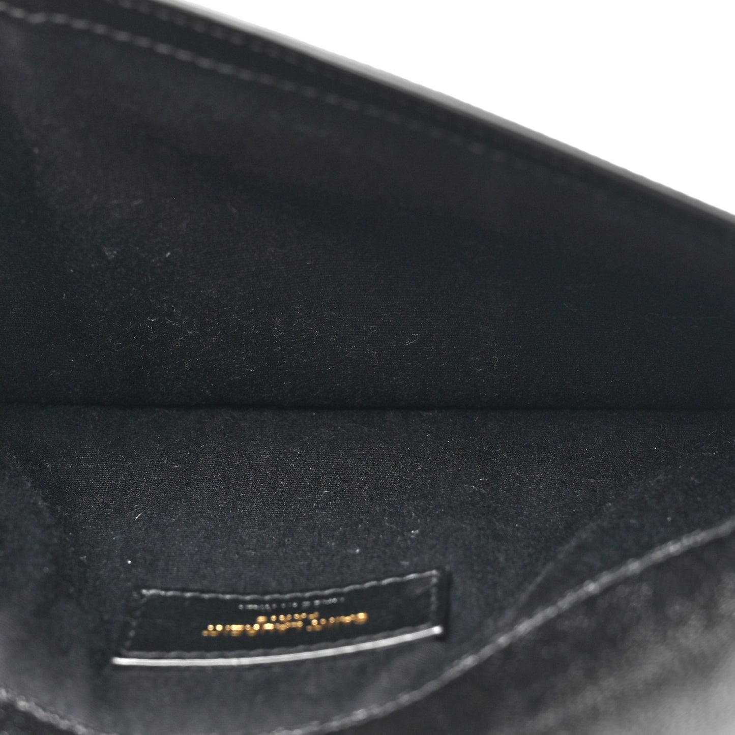 Grain De Poudre Uptown Pouch Black