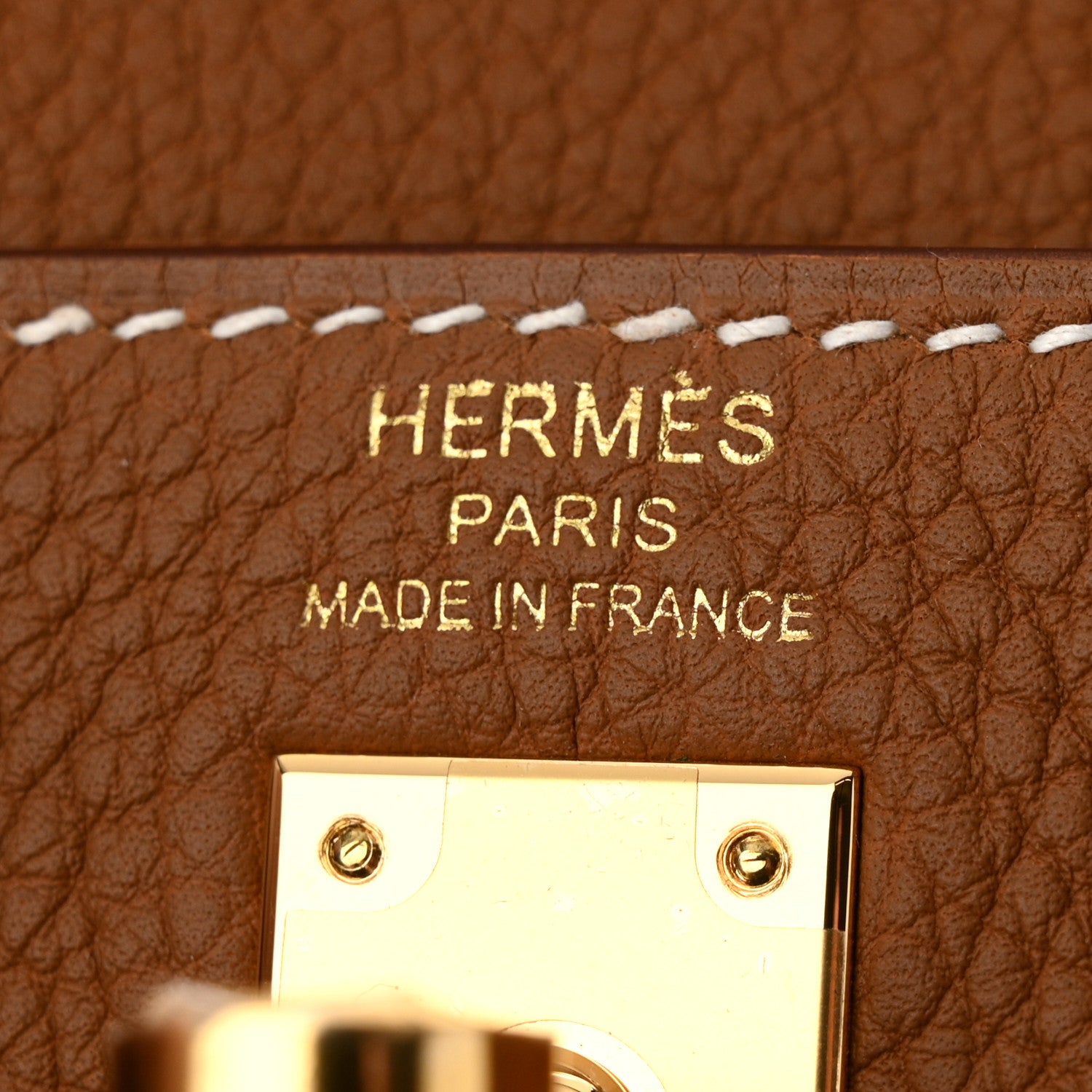 Hermes Togo Kelly Retourne 25 Gold 6 of 11