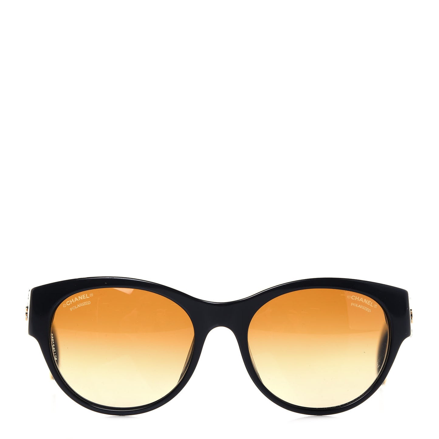 Crystal CC Polarized Stingray Sunglasses 5273-Q Black