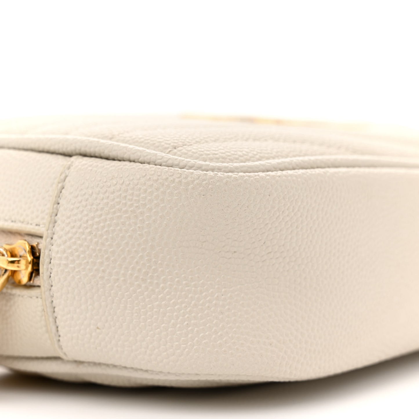 Grain De Poudre Matelasse Monogram Mini Lou Camera Bag Crema Soft