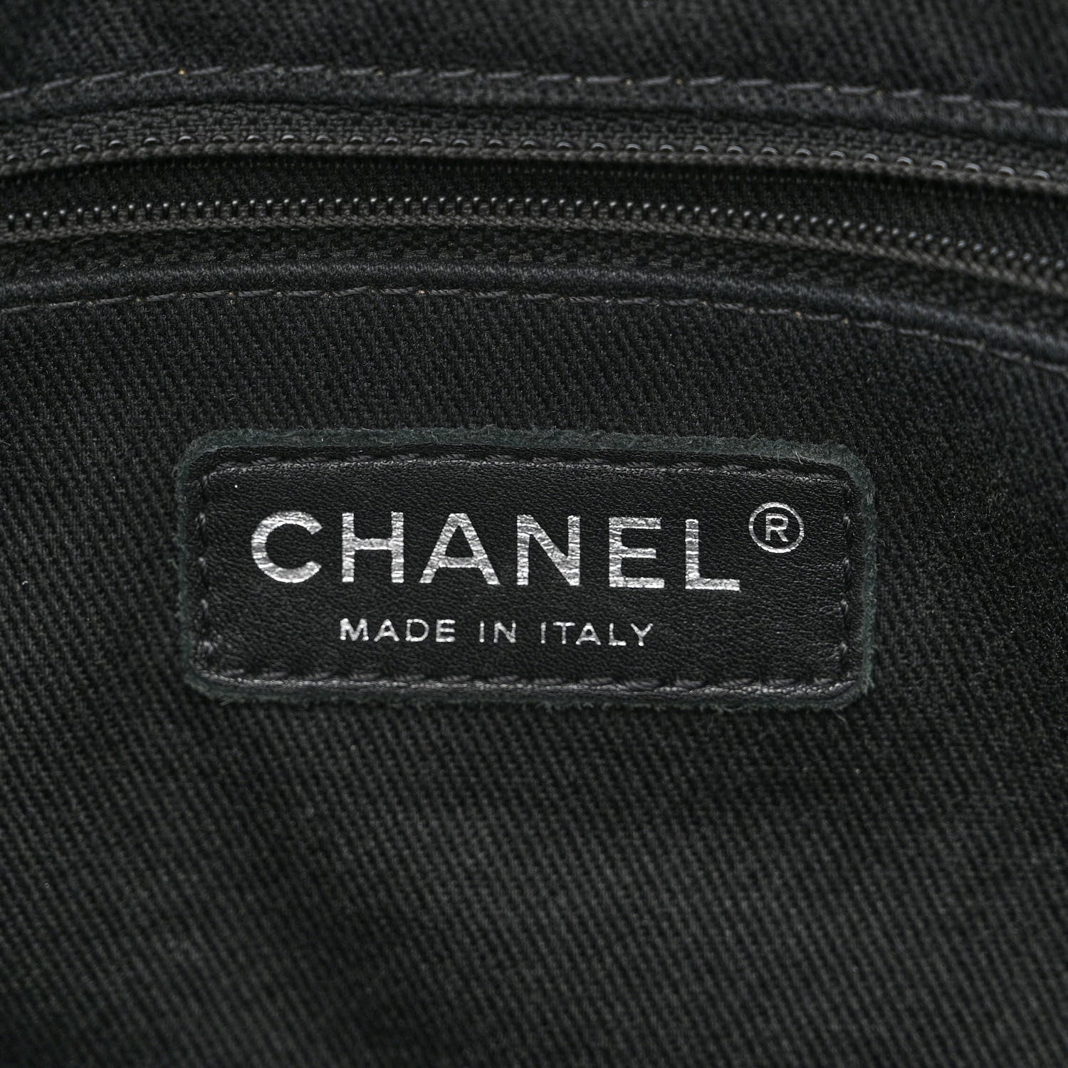 Chanel Caviar Quilted CC Timeless Soft Tote Black 6 of 10