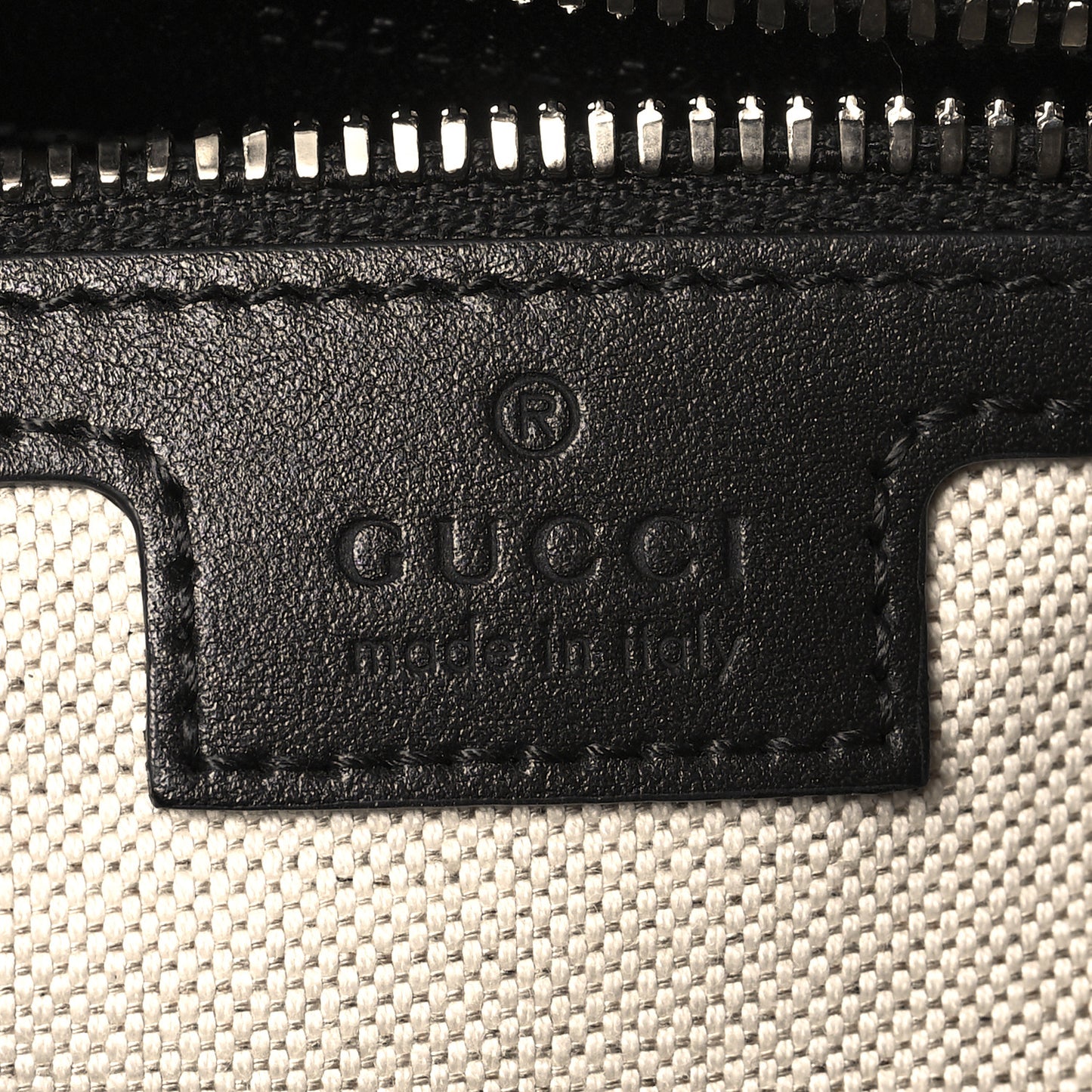 Calfskin GG Tennis Embossed Duffle Bag Black