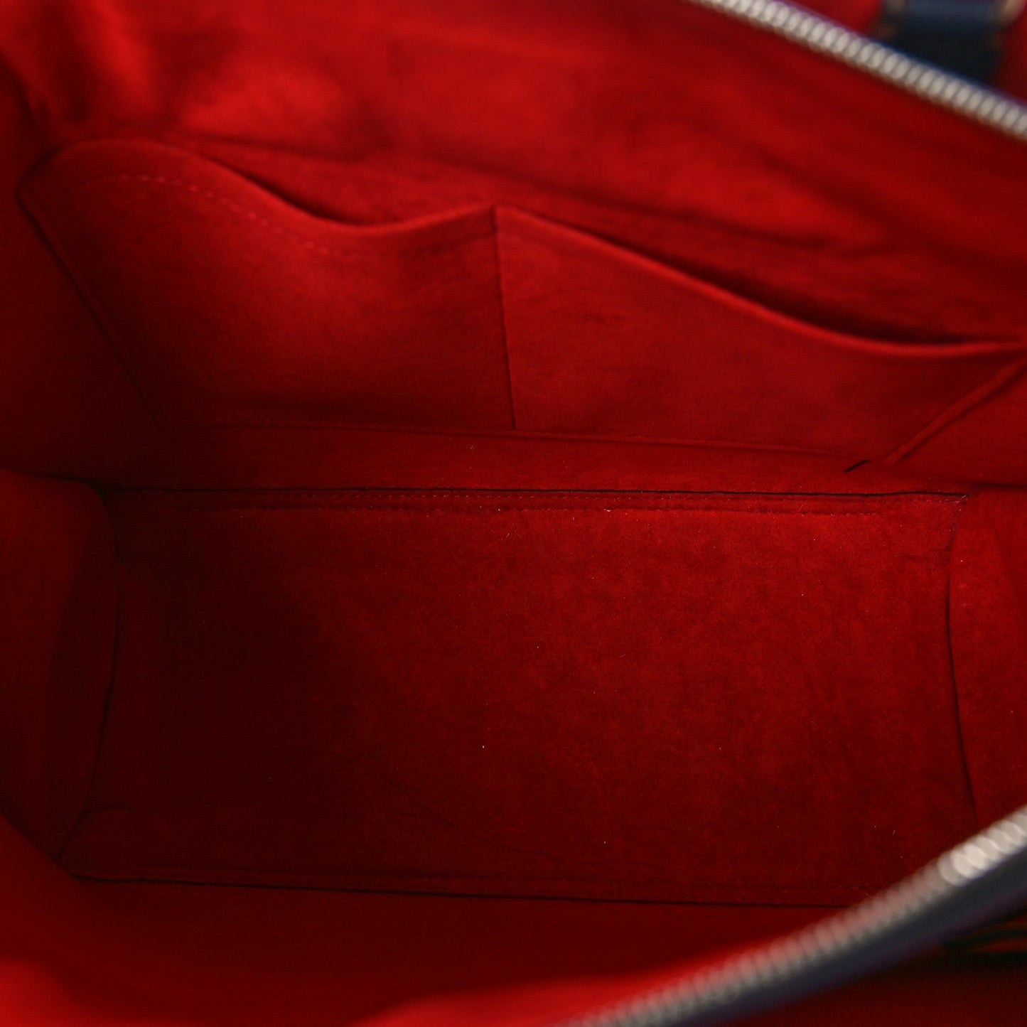 Calfskin Lockmeto Marine Rouge