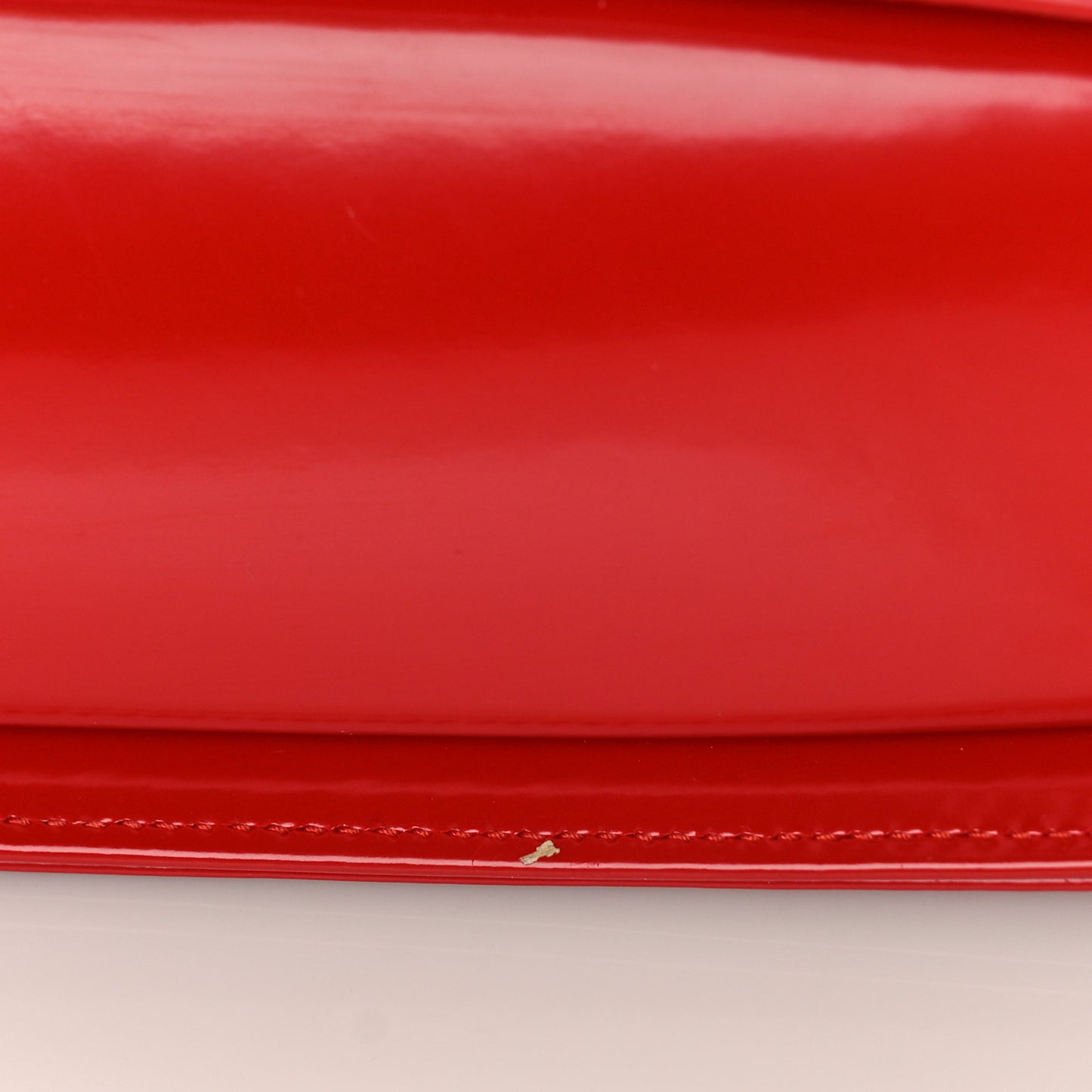 Brushed Calfskin Wanda East West Top Handle Bag Flame Red