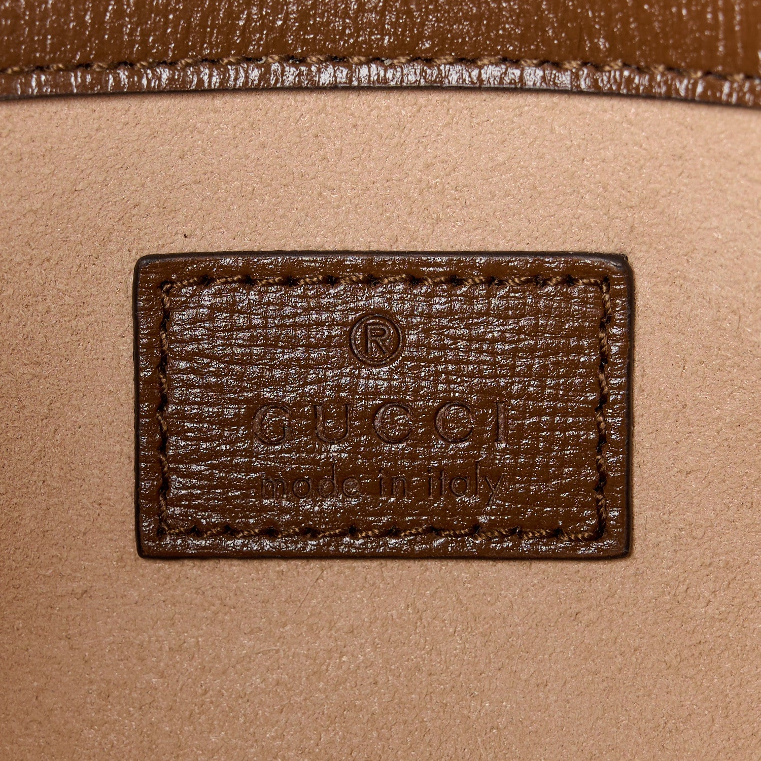 Gucci GG Supreme Monogram Small Horsebit 1955 Chain Shoulder Bag Beige Ebony Brown Sugar 6 of 12