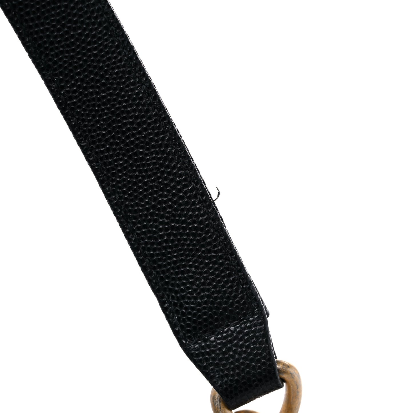 Caviar Quilted Medium Boy Flap Black