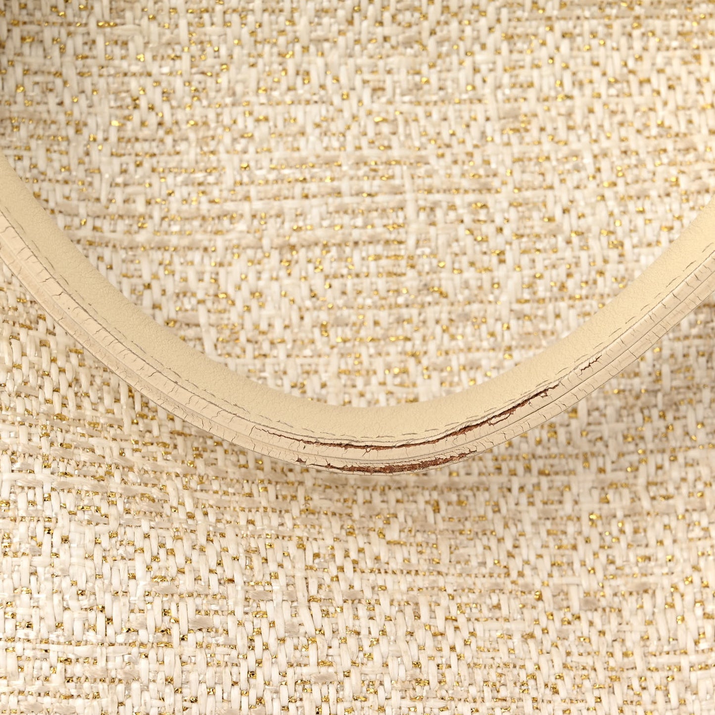 Canvas Large Deauville Tote Ivory