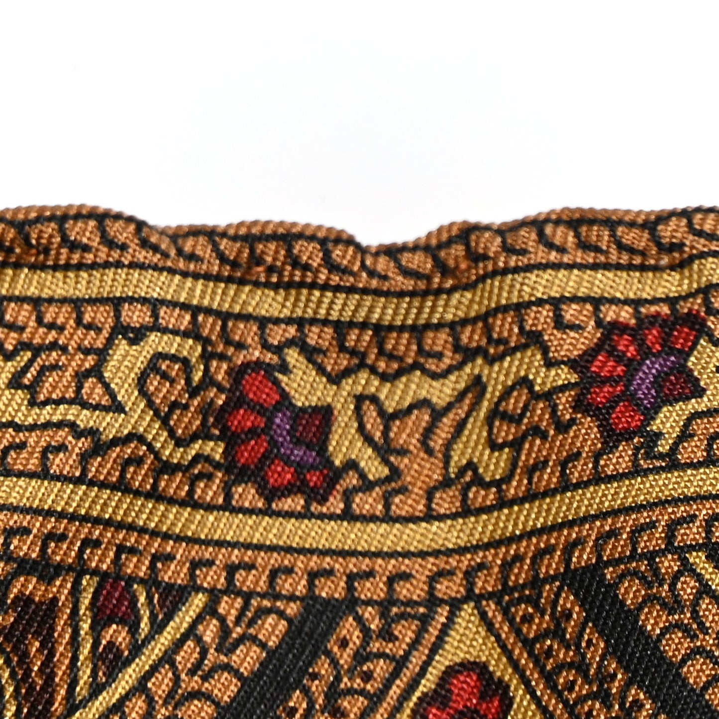 Silk CC Floral Square Scarf Multicolor