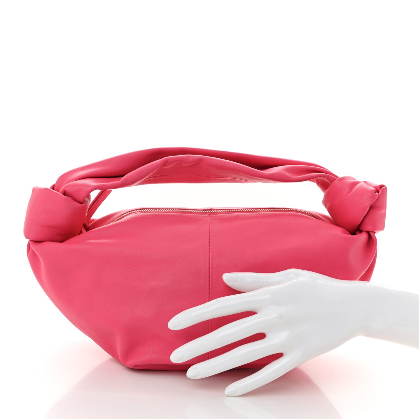 Calfskin Mini Double Knot Bag Lollipop