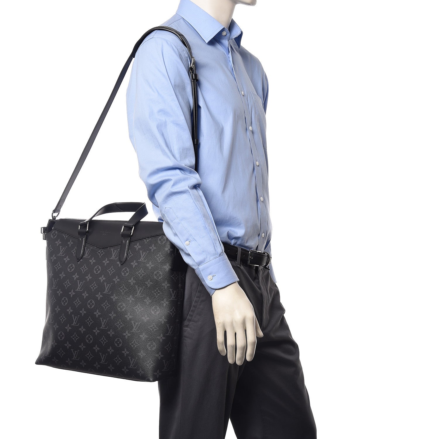 Louis Vuitton Monogram Eclipse Explorer Tote 2 of 11
