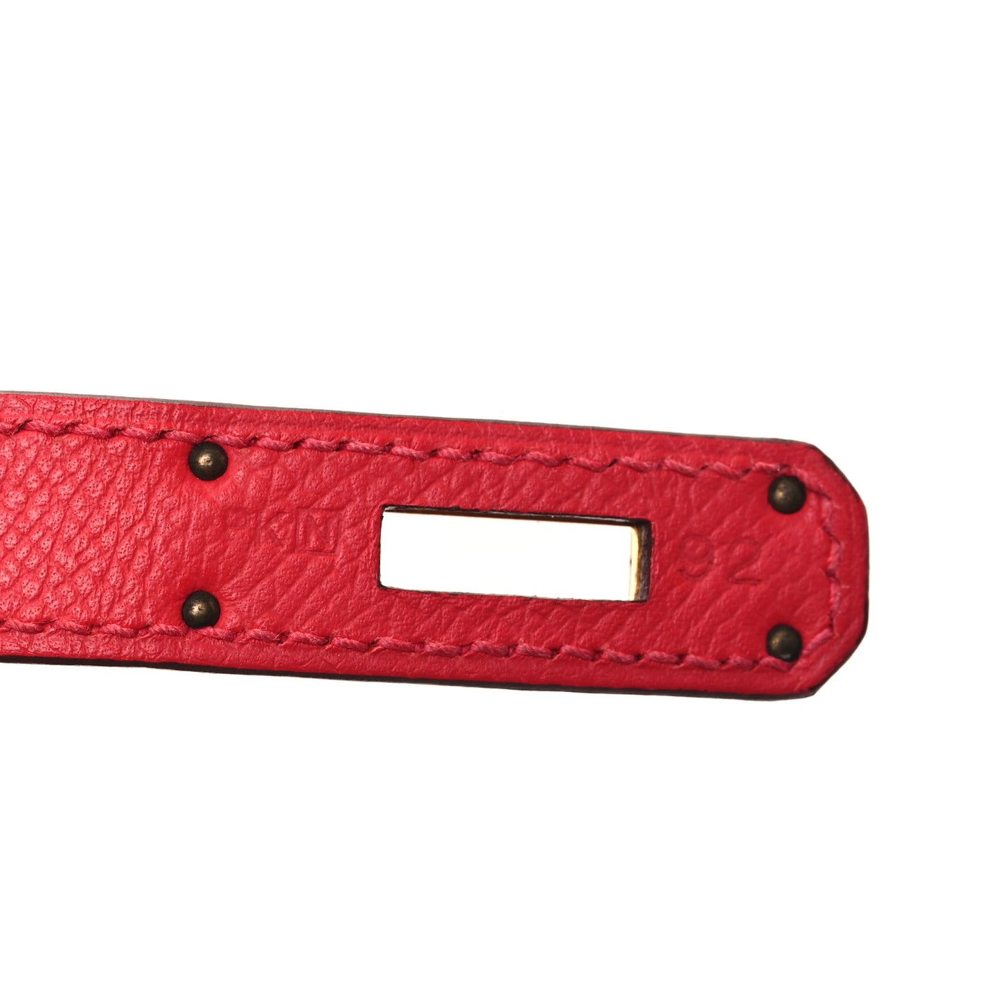 Epsom Birkin 35 Rouge Casaque