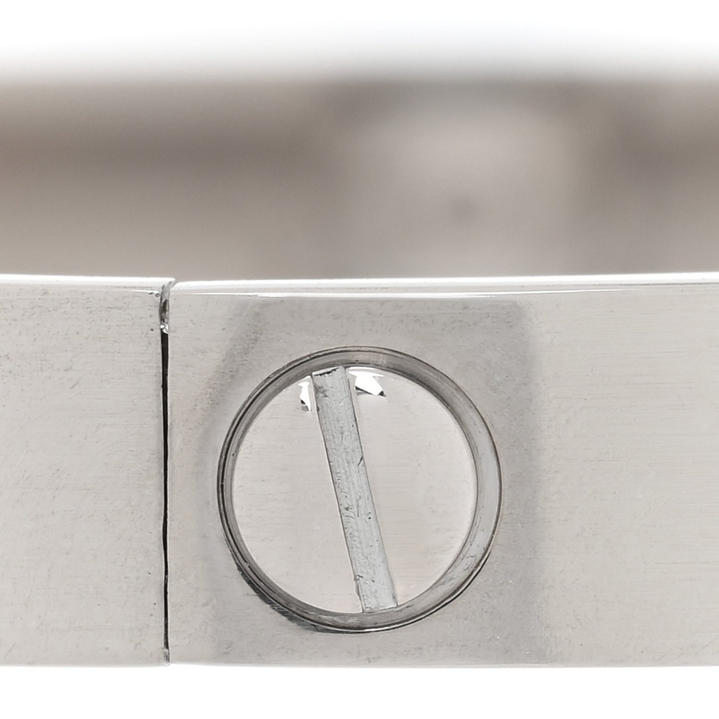18K White Gold LOVE Bracelet 18