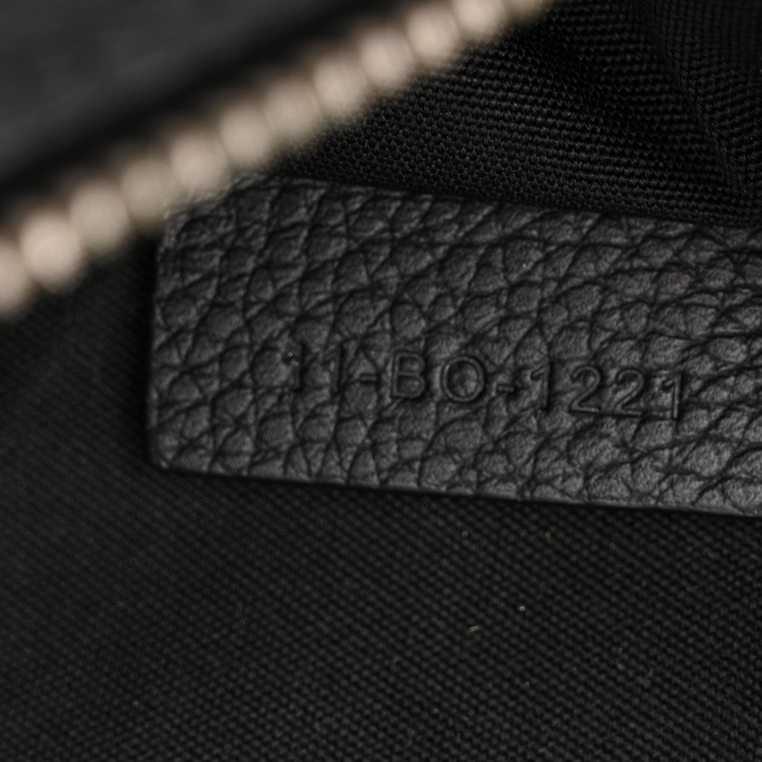 Christian Dior Grained Calfskin Mens Mini Saddle Bag Black 7 of 12