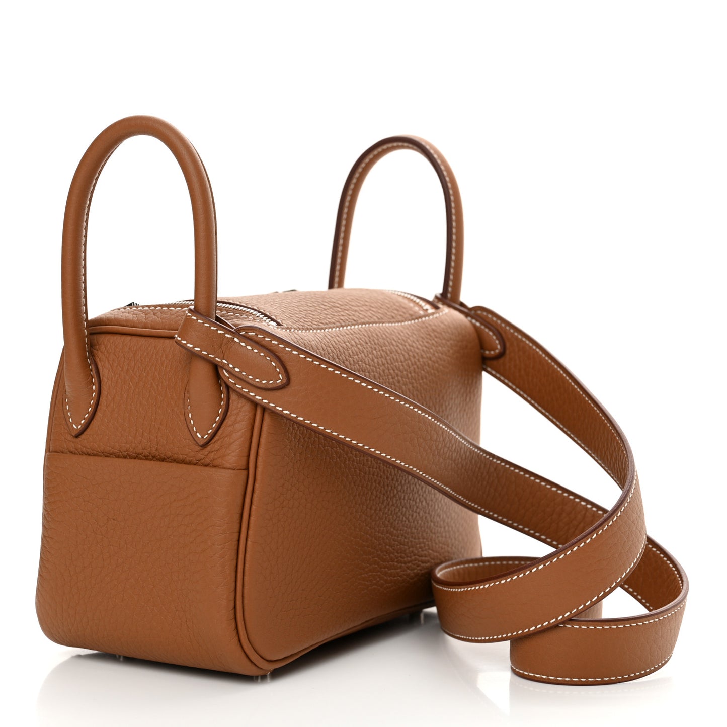 Taurillon Clemence Mini Lindy 20 Gold