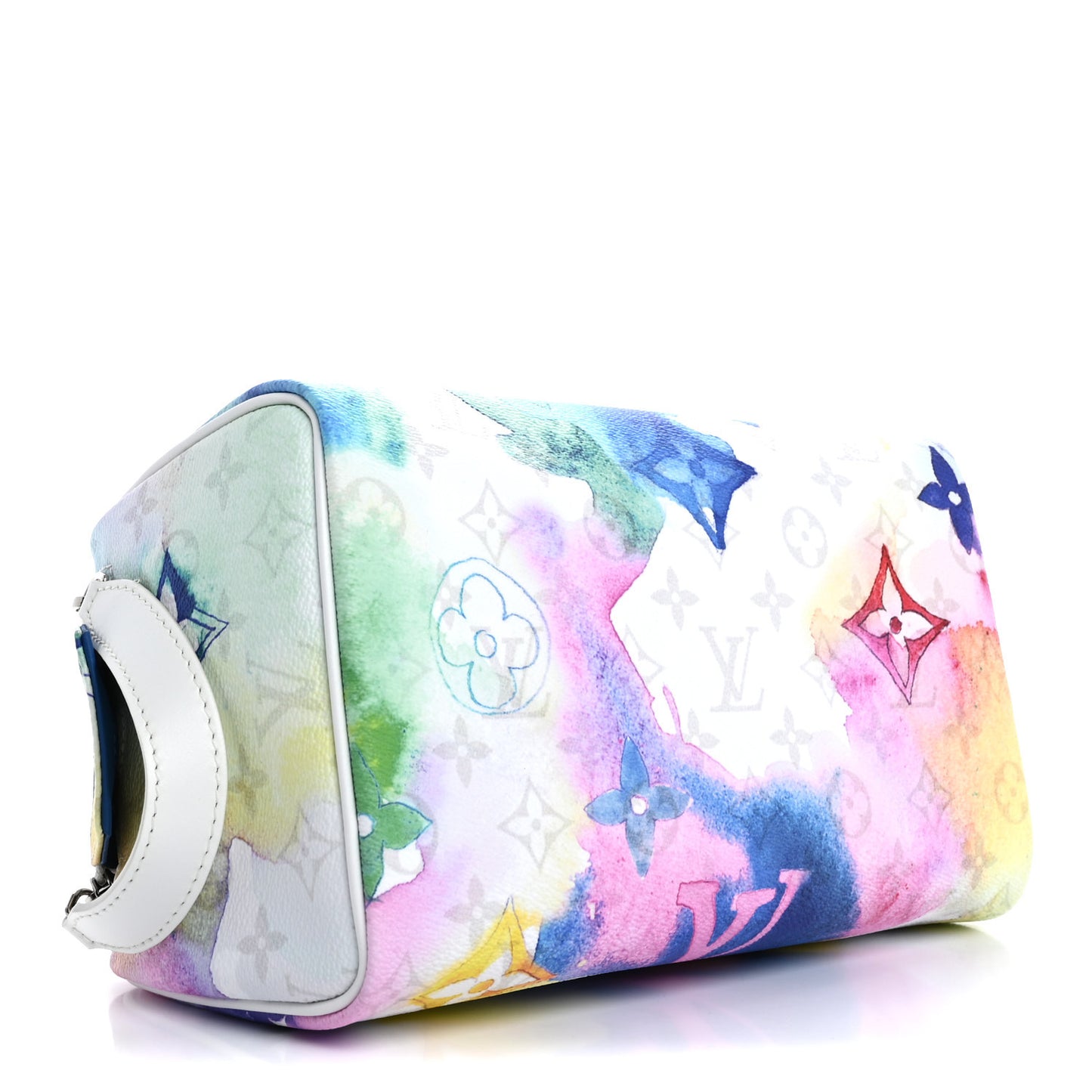 Monogram Watercolor Dopp Kit Toilet Pouch Multicolor