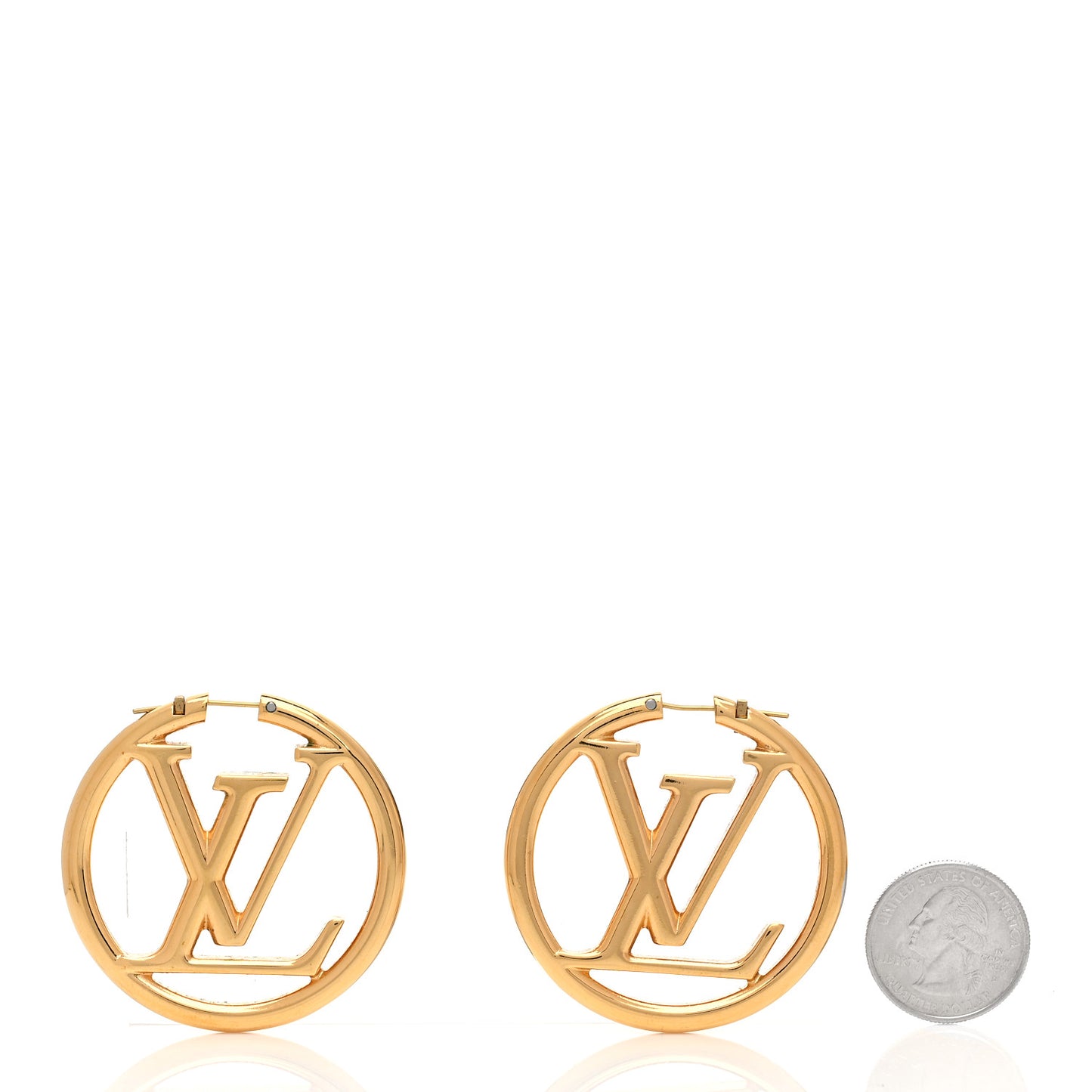 Louise Hoop Earrings Gold