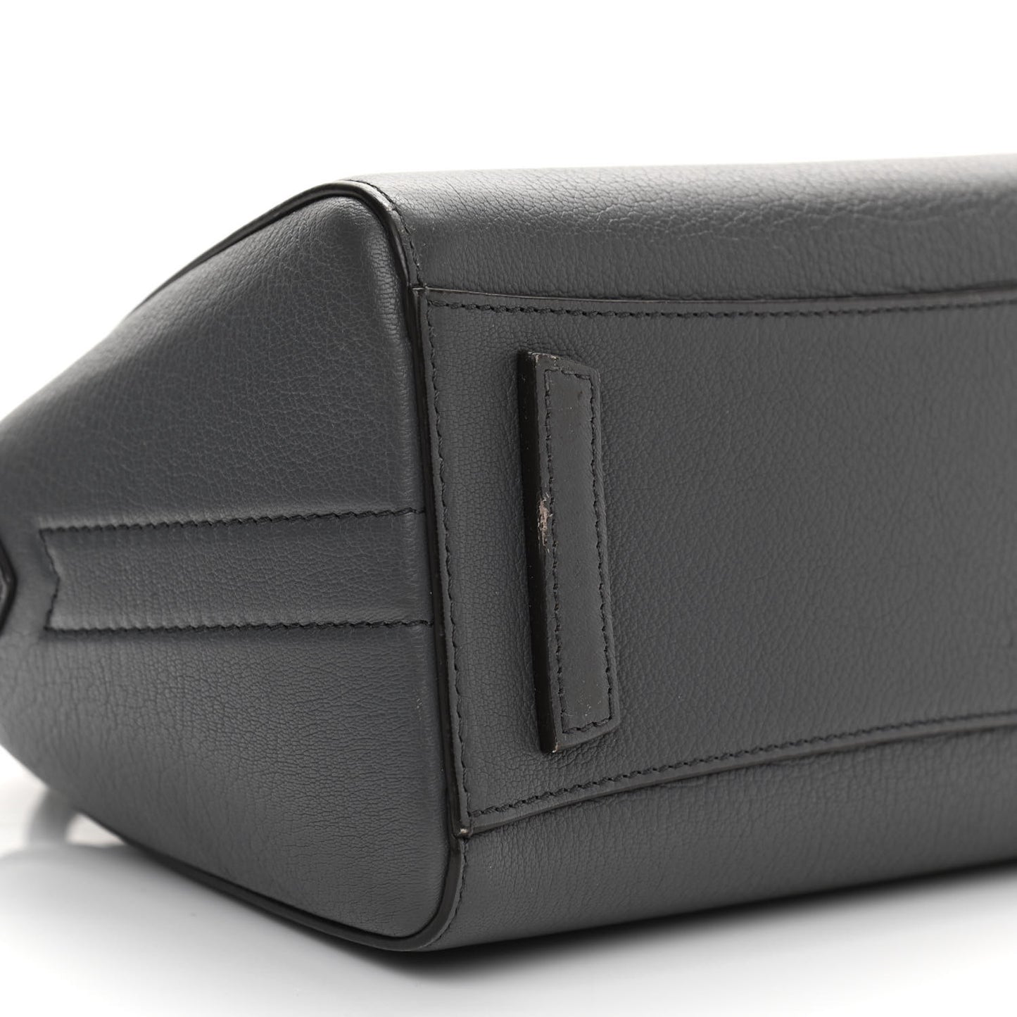 Calfskin Mini Antigona Storm Grey