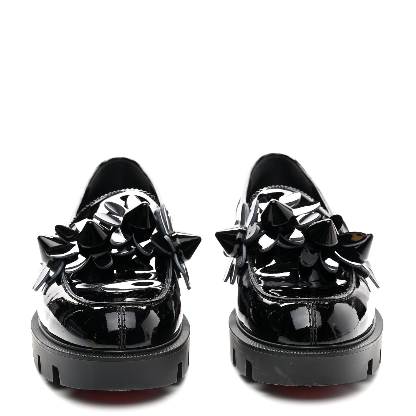 Patent Daisy Loafers 40.5 Black