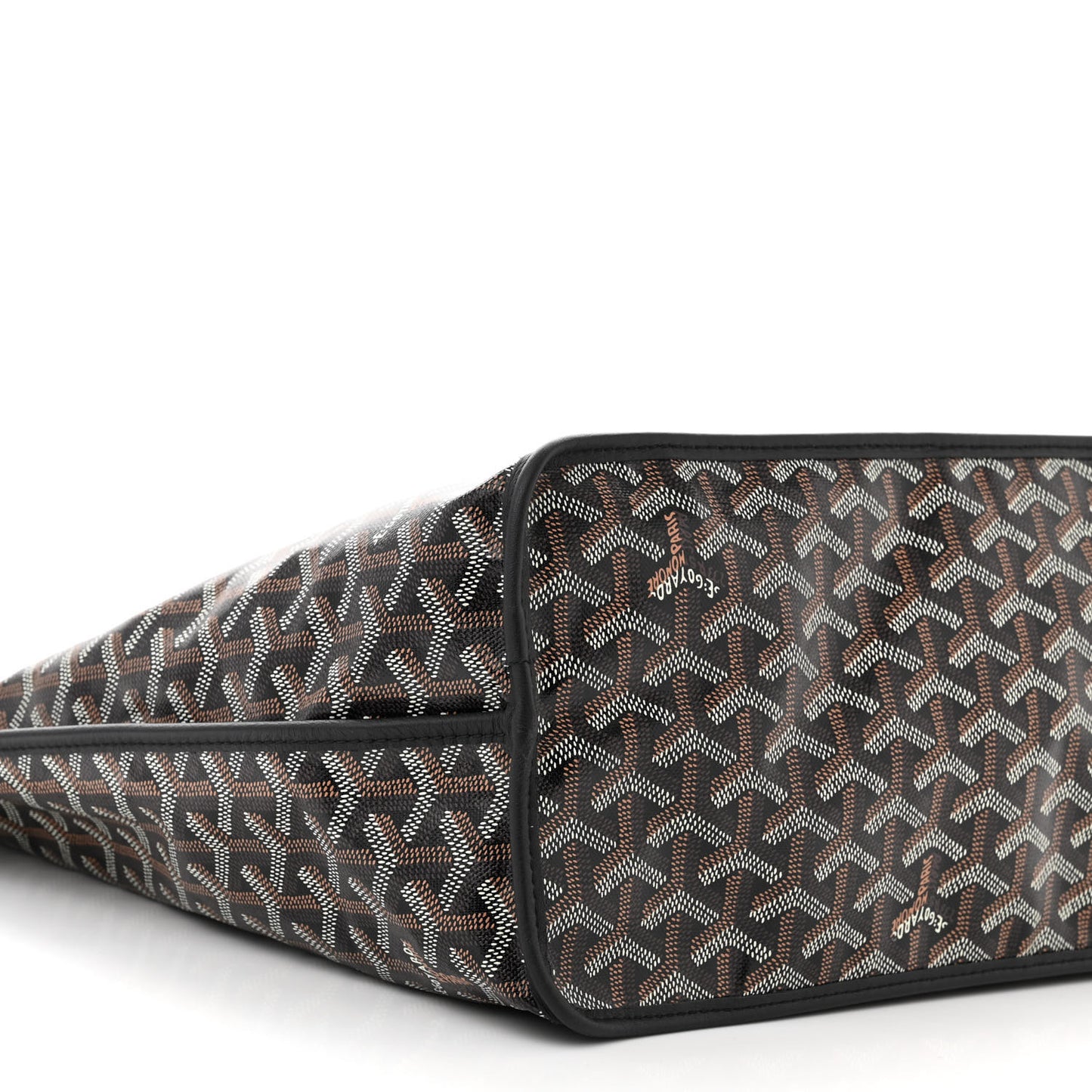 Goyardine Reversible Anjou PM Black