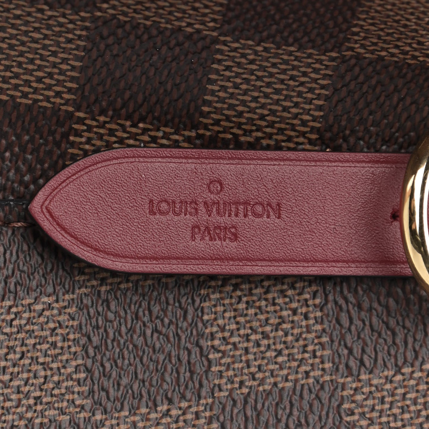 Damier Ebene Neonoe MM Cherry Berry