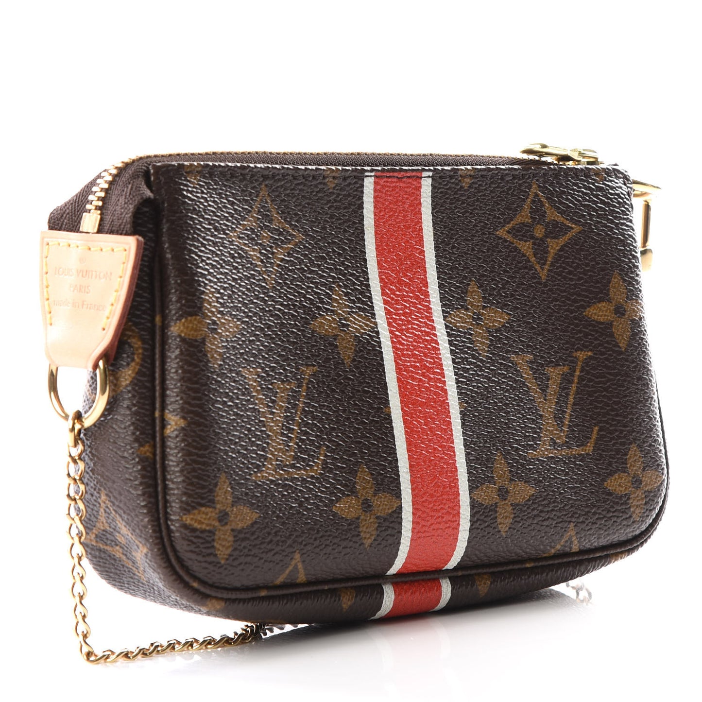 Monogram My LV Heritage Mini Pochette Accessories White Rouge