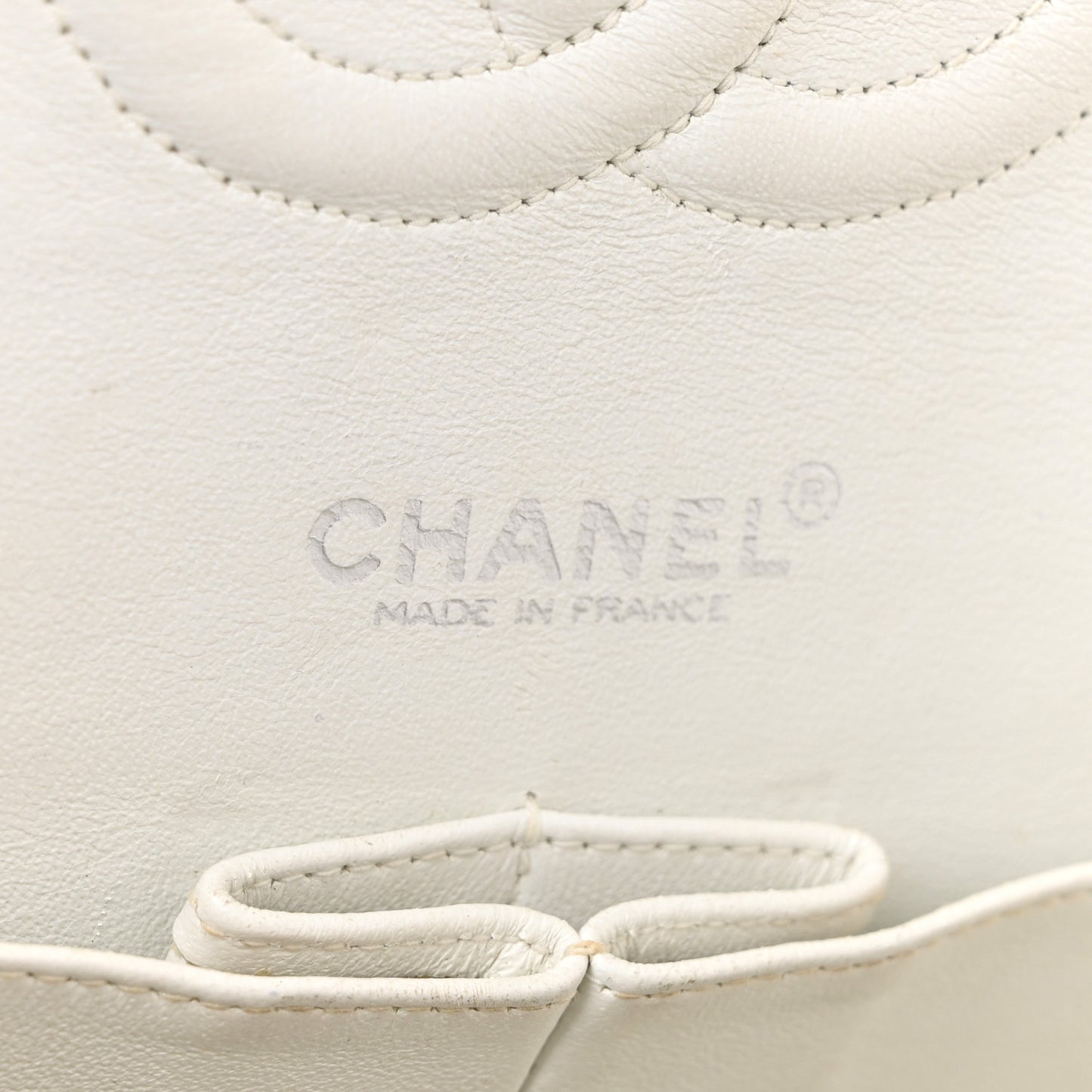 Patent Quilted Medium Double Flap Yellow