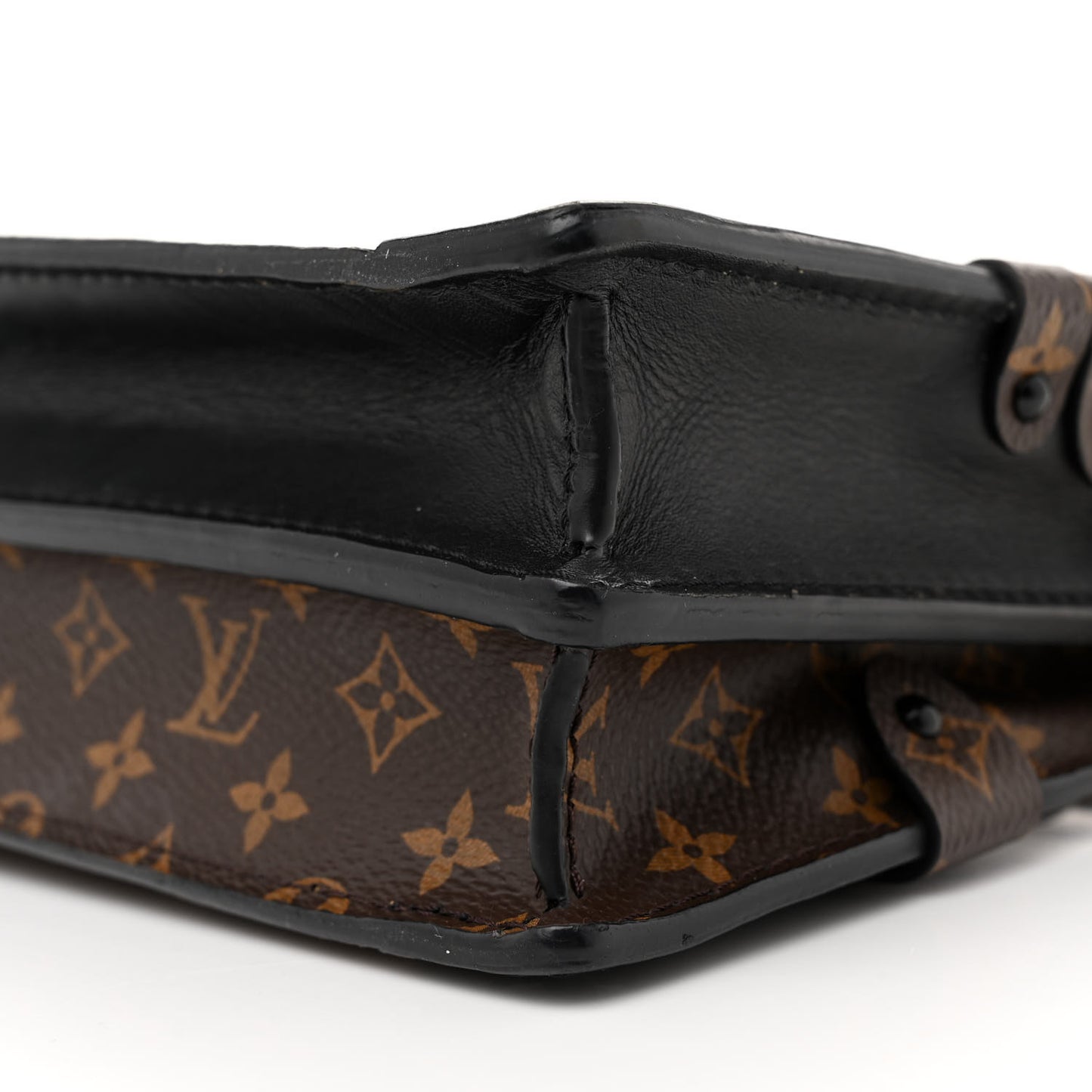 Reverse Monogram Trunk Clutch