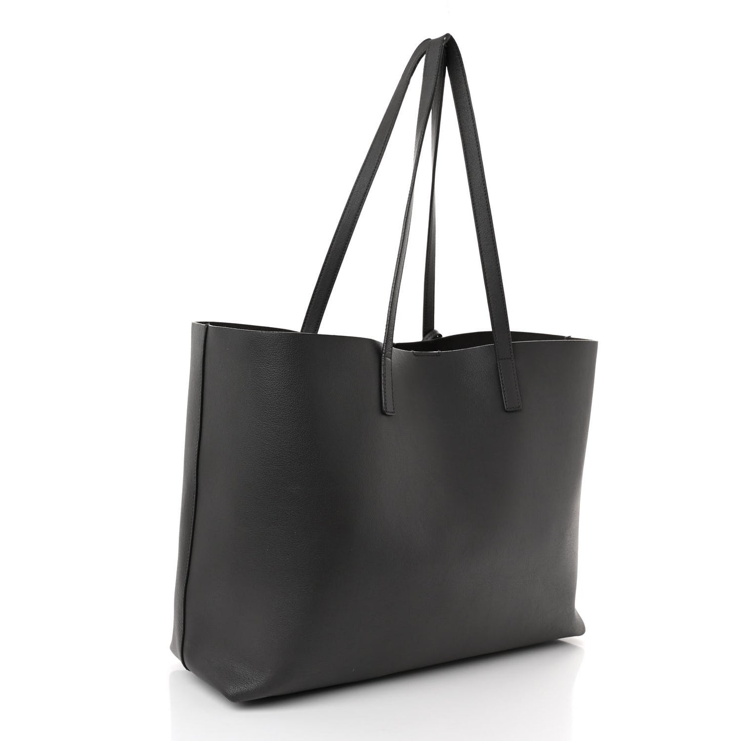 Calfskin Large Shopping Tote Fog