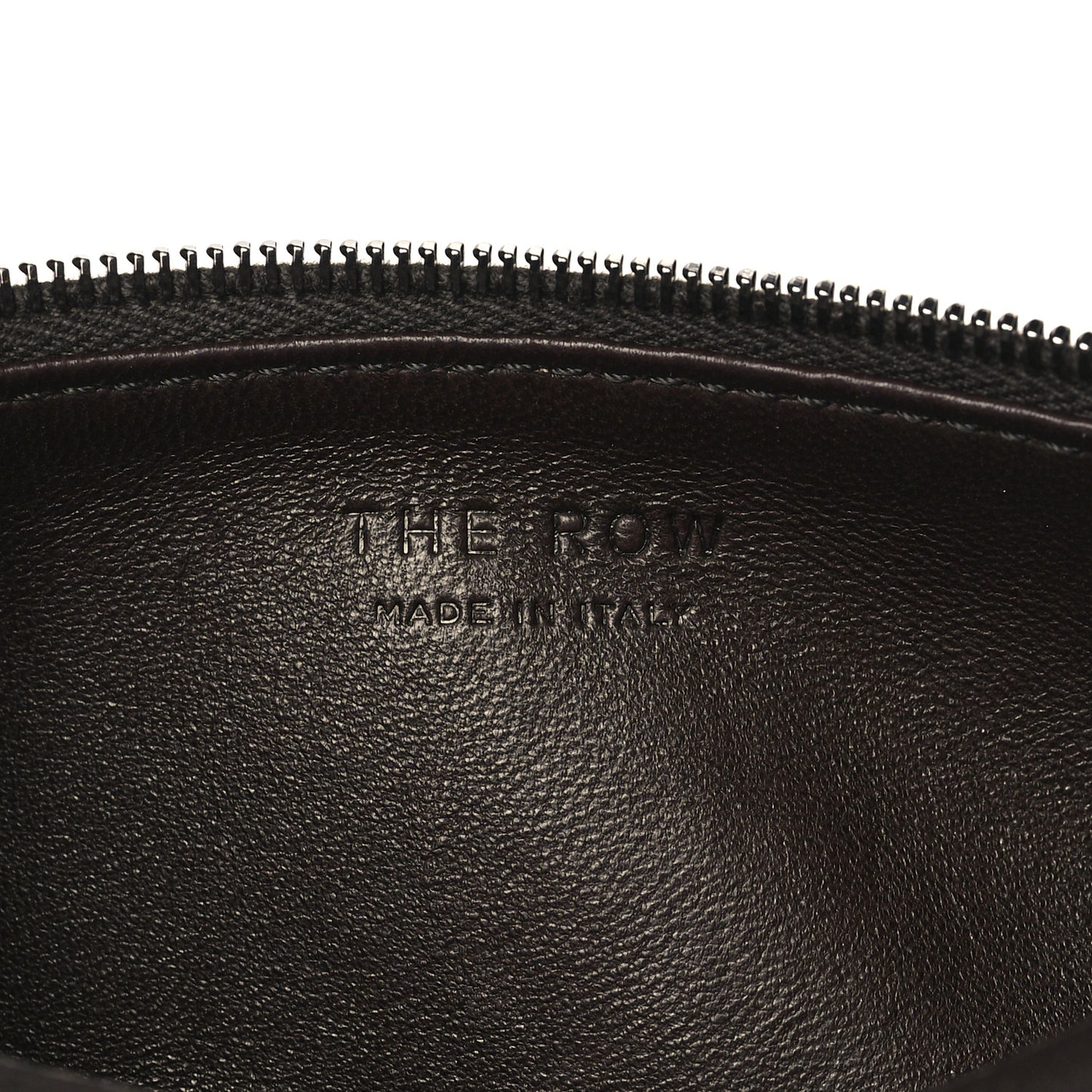 Nappa Round 90's Bag Dark Brown