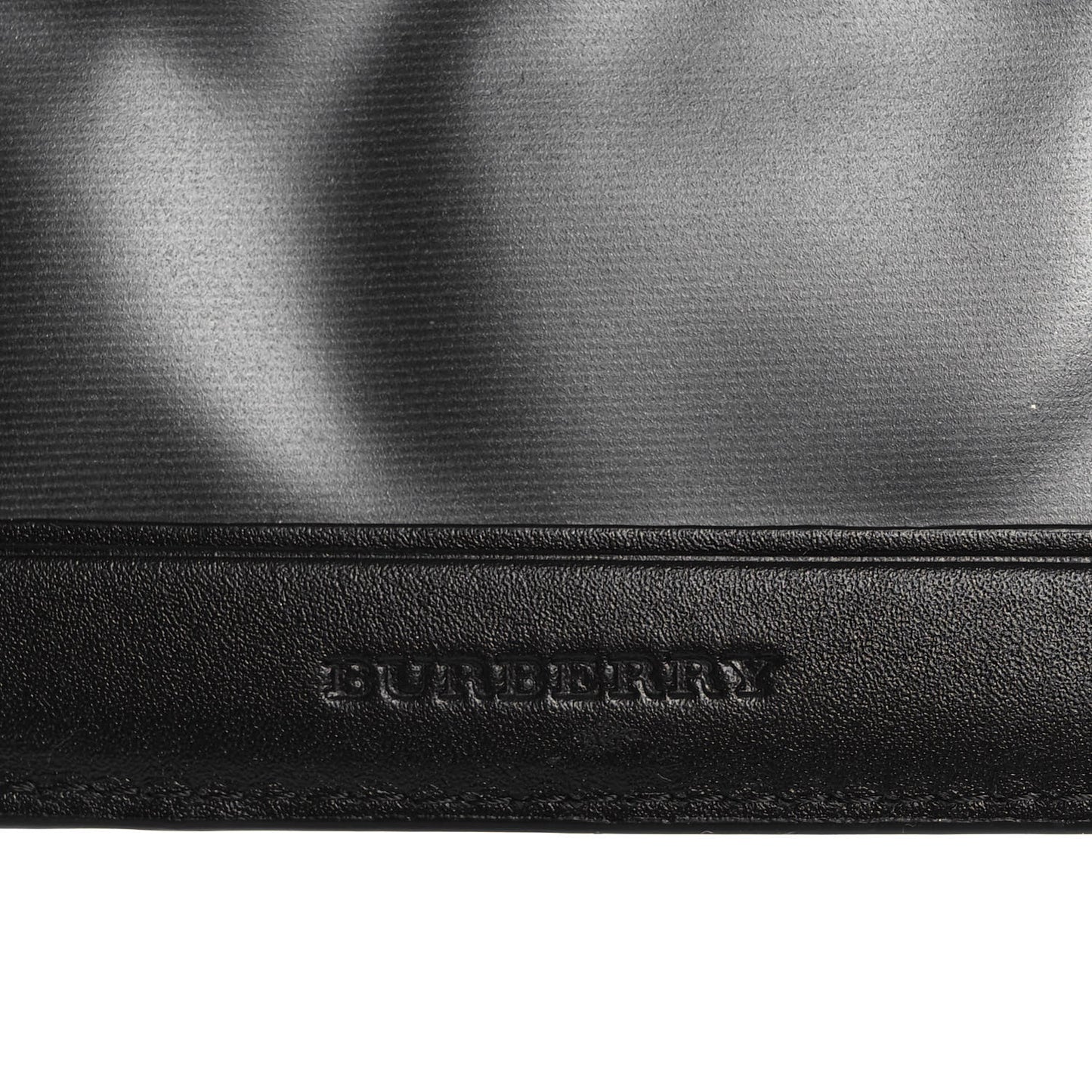 London Check Bi-Fold Wallet Charcoal