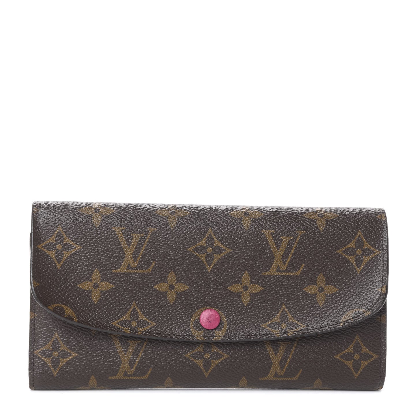 Monogram Emilie Wallet Hot Pink
