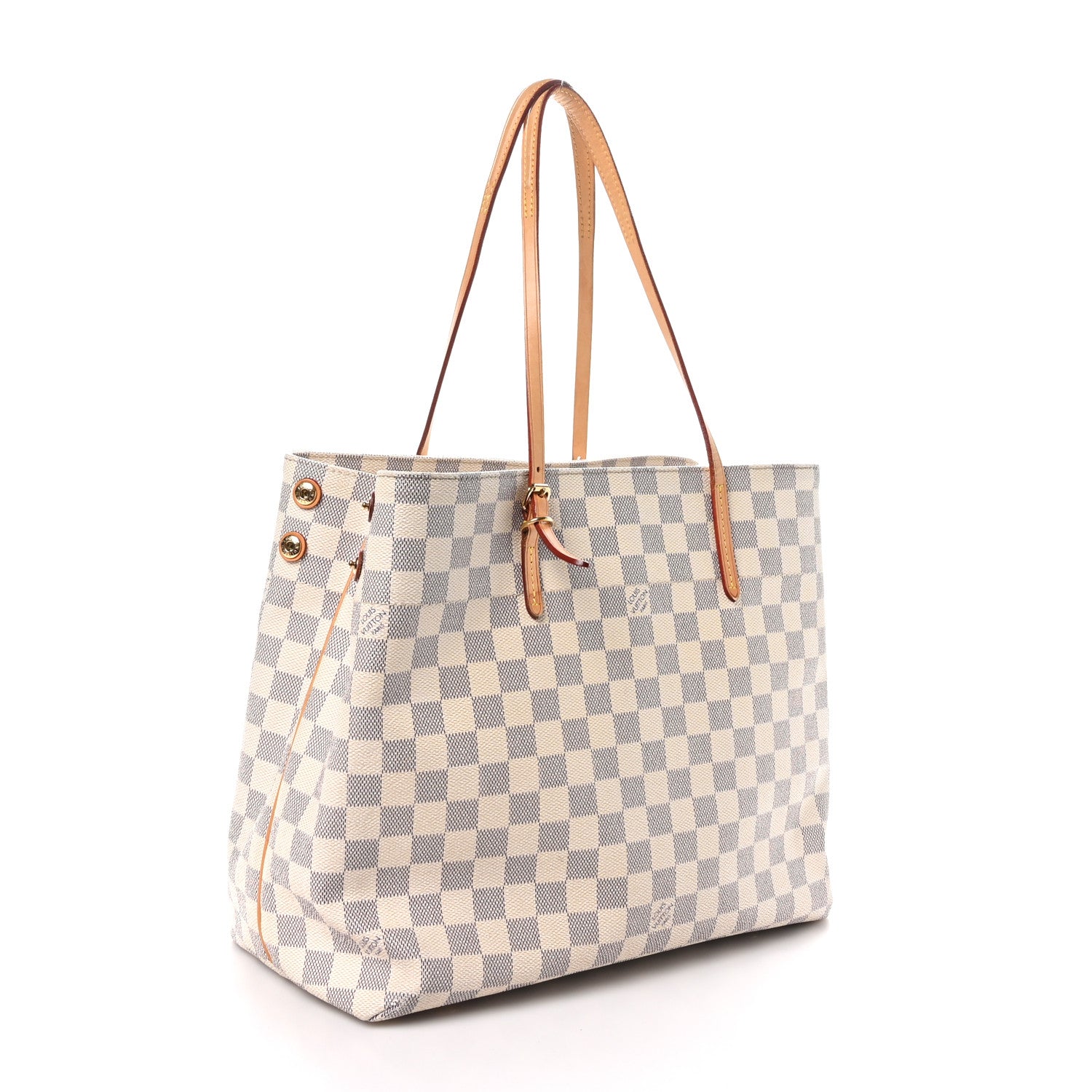 Louis Vuitton Damier Azur Cabas Adventure MM 3 of 9