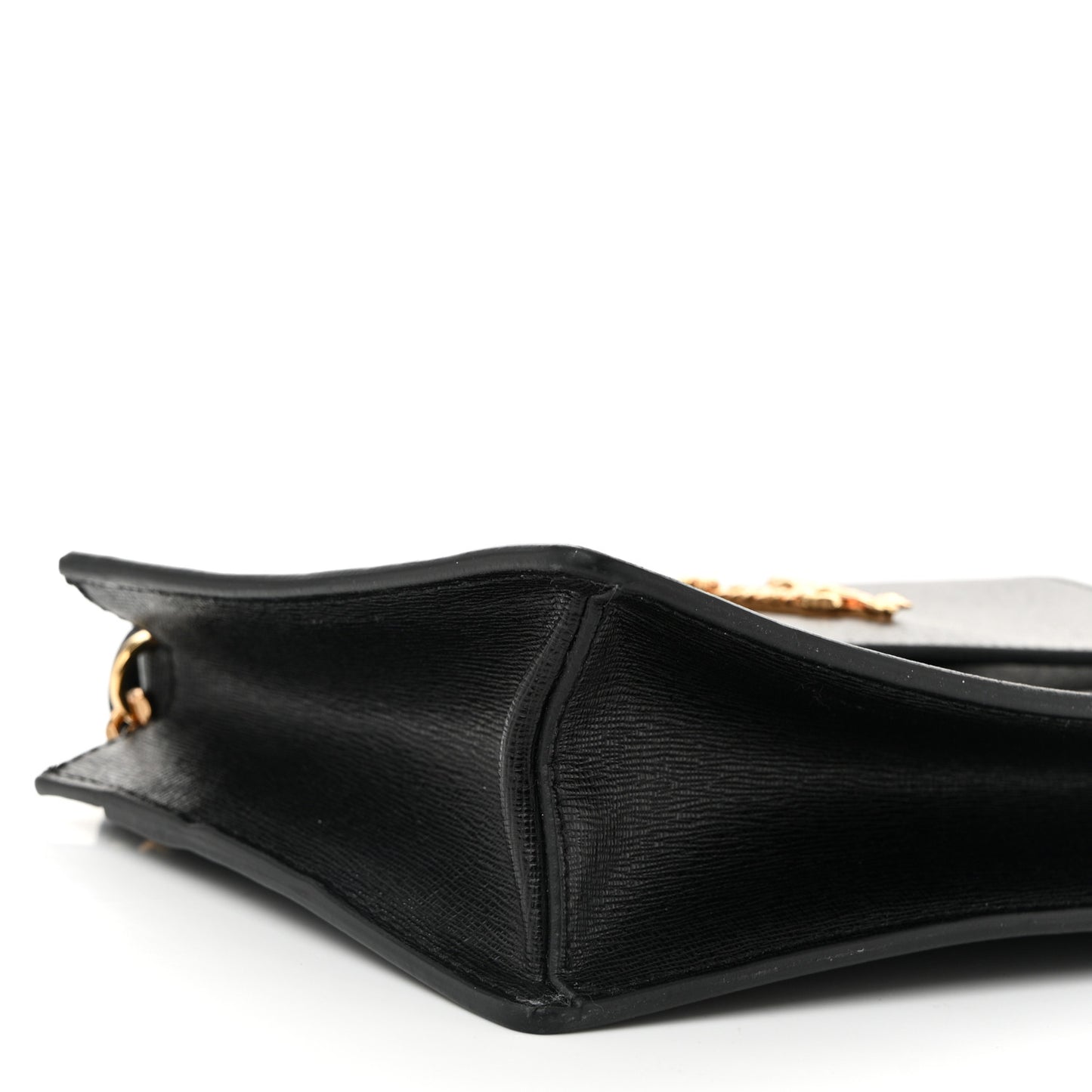 Saffiano Virtus Small Shoulder Bag Black