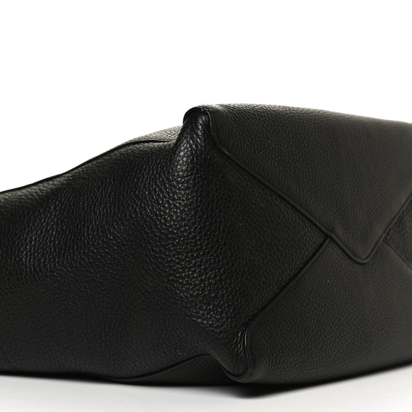 Vitello Phenix Shopping Tote Black