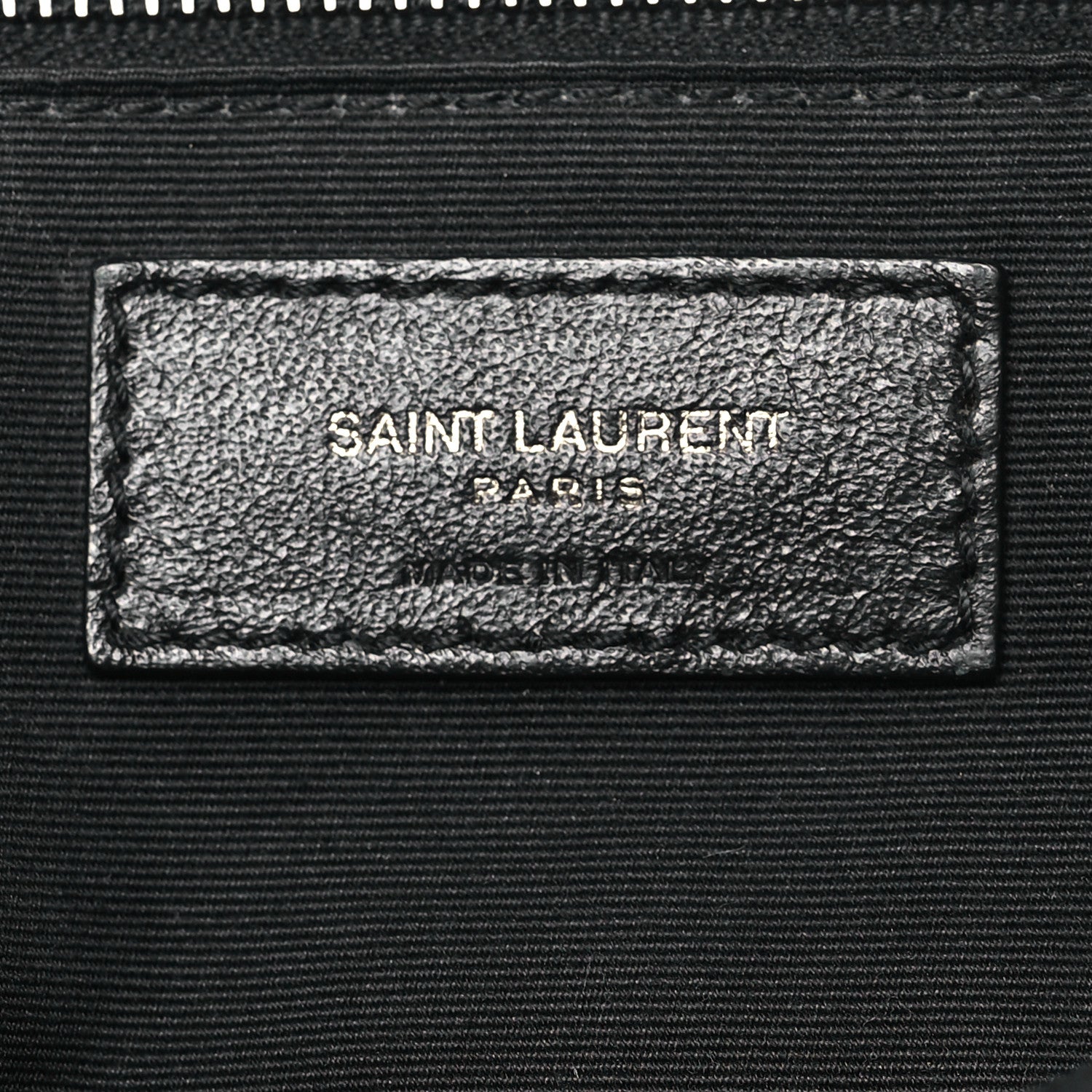 Saint Laurent Crinkled Calfskin Matelasse Monogram Large Niki Chain Satchel Fog 6 of 13
