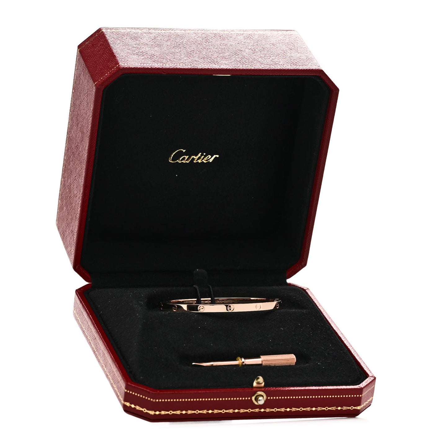 18K Pink Gold Small LOVE Bracelet 16
