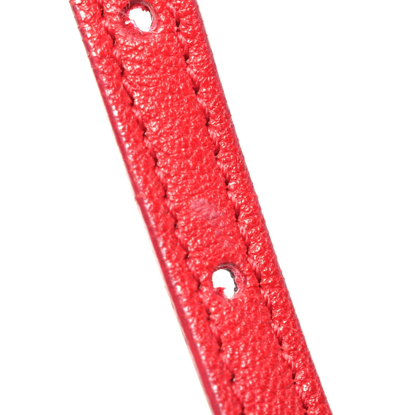 Lambskin Monogram Lou Belt Bag Red