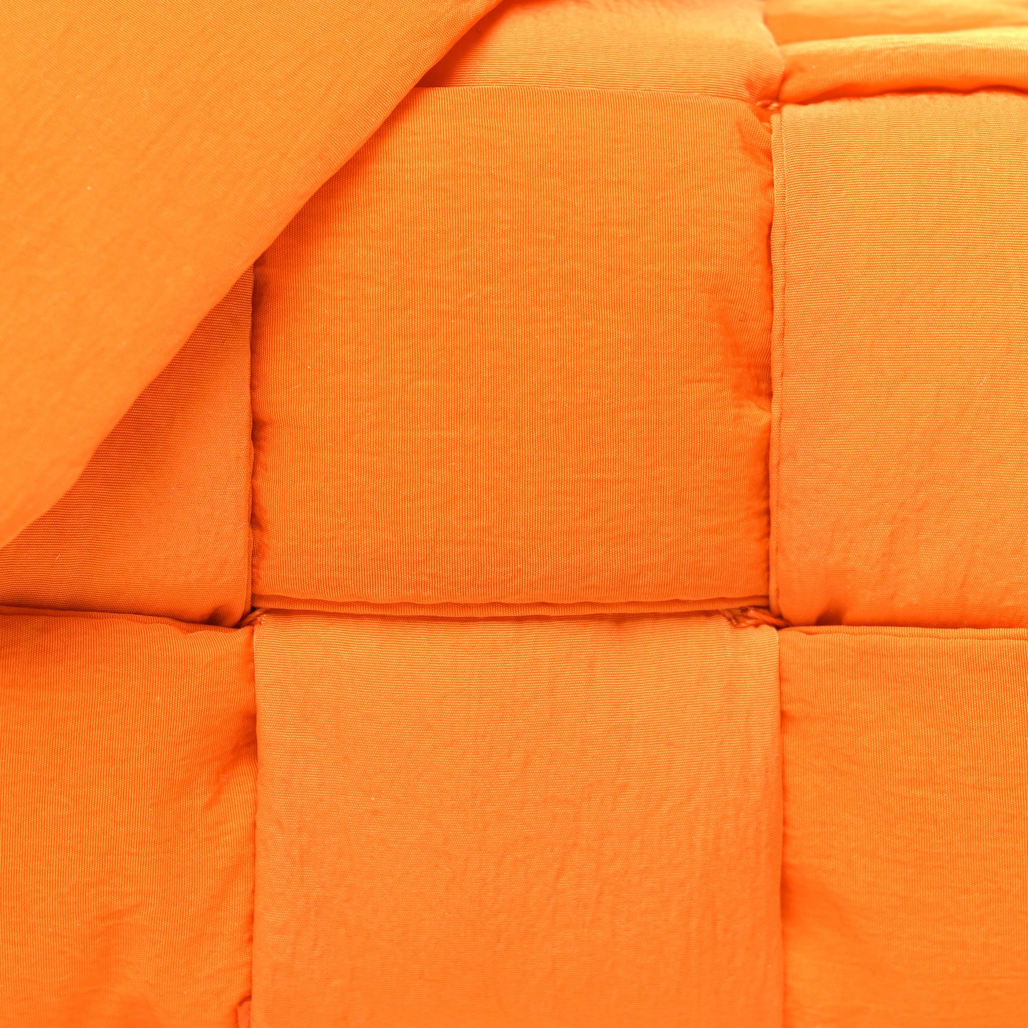 Bottega Veneta Nylon Intrecciato Mini Padded Tech Candy Cassette Bag Orange 9 of 11