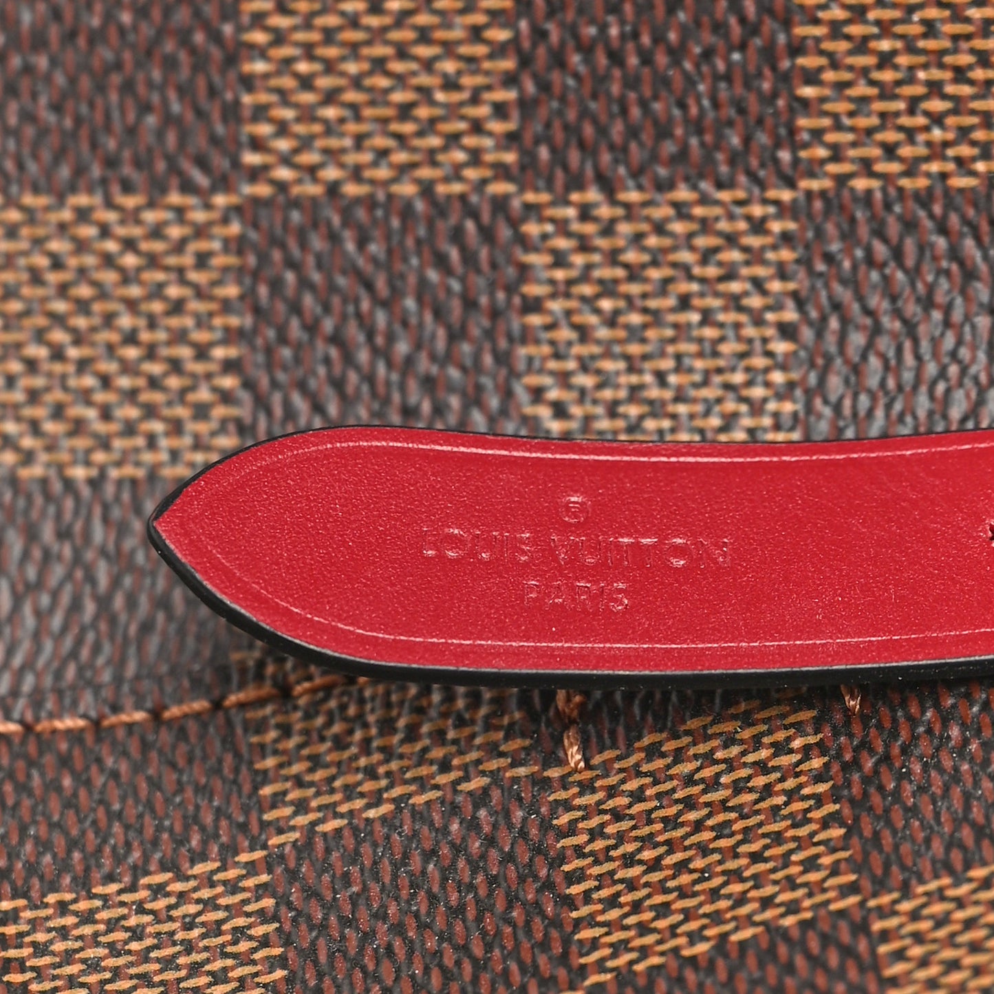 Damier Ebene Neonoe MM Cherry Berry