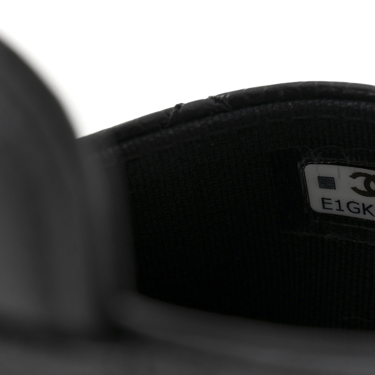 Chanel Caviar Quilted Flap Card Holder Wallet Black 8 of 10