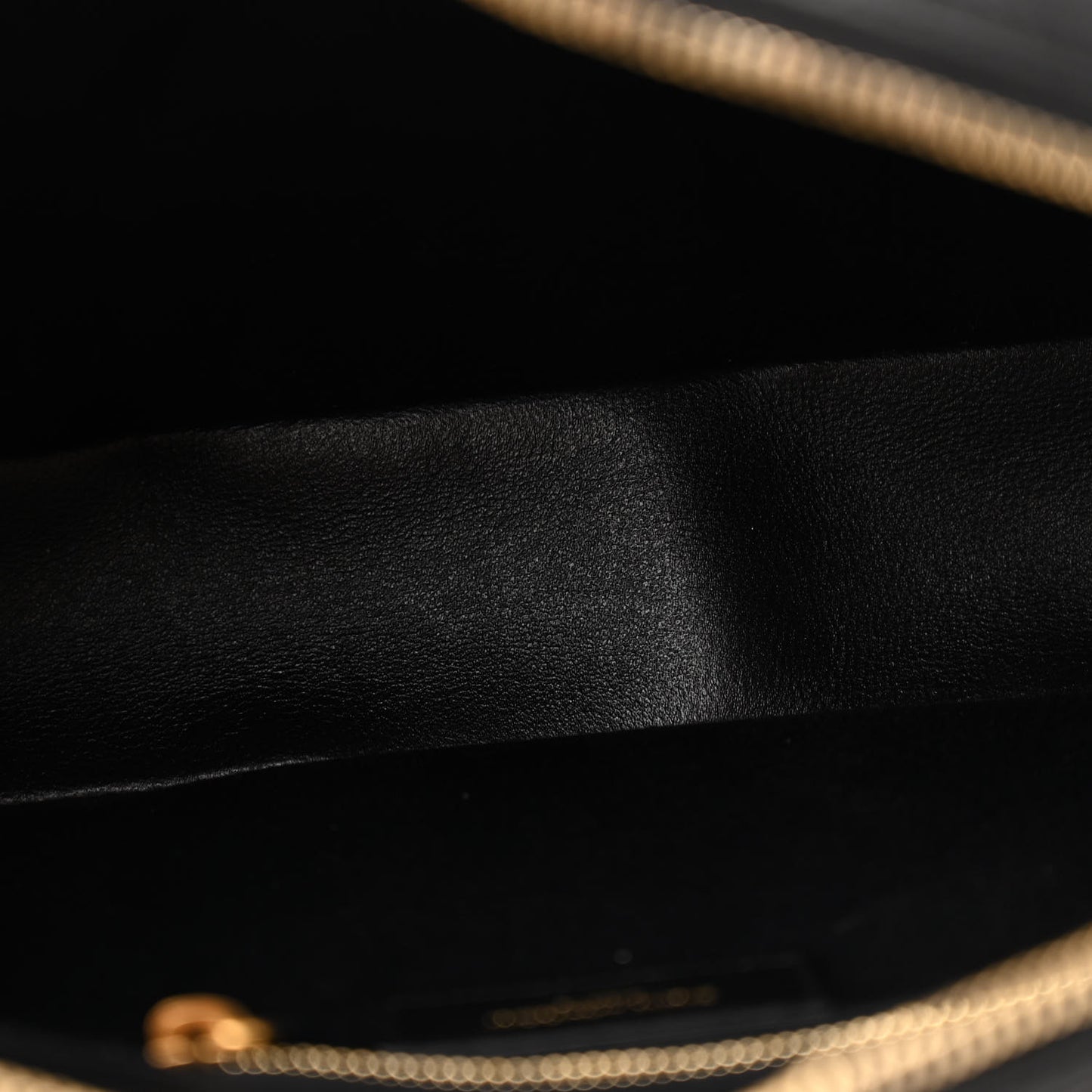 Lambskin Quilted Le Maillon Chain Strap Crossbody Black
