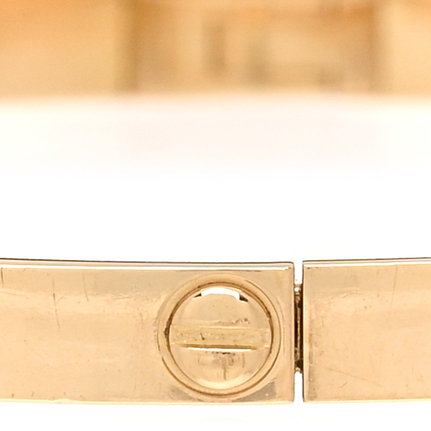 Cartier 18K Yellow Gold Small LOVE Bracelet 16 3 of 6