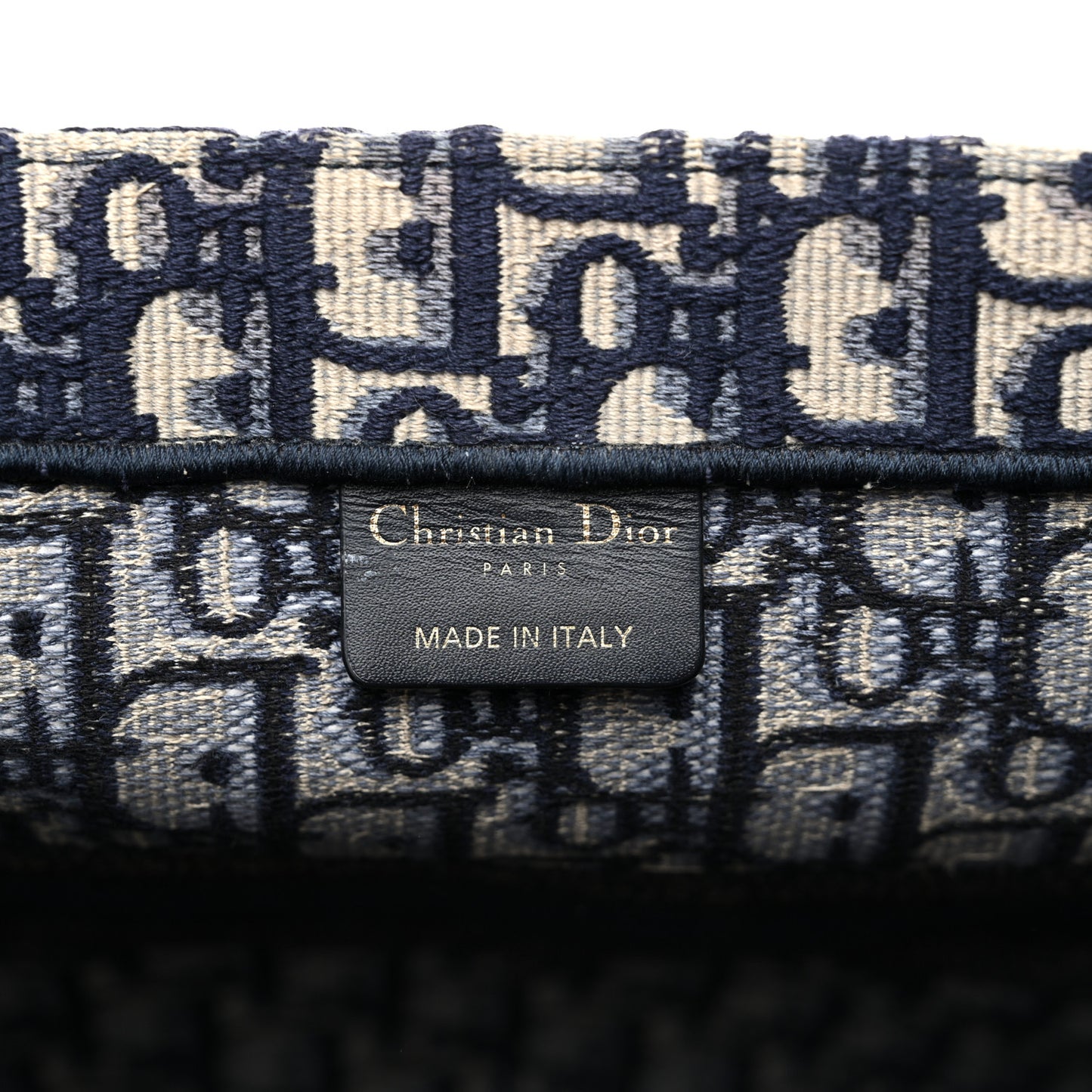 Oblique Medium Book Tote Blue Multicolor